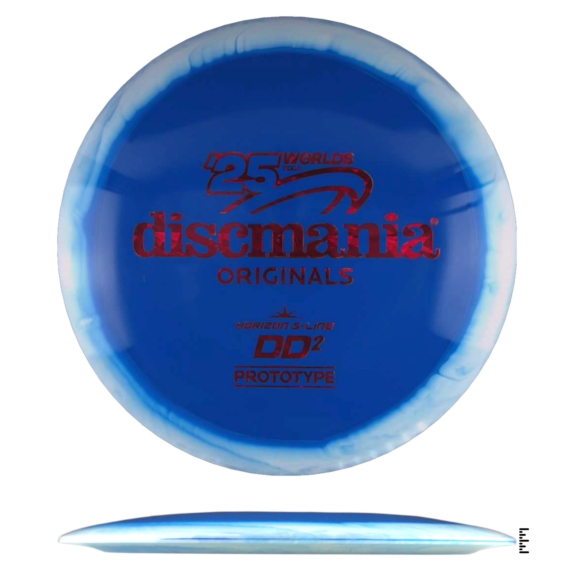 Horizon S - Line DD2 Prototype - Worlds 2025 - Blue / White - Powergrip USA