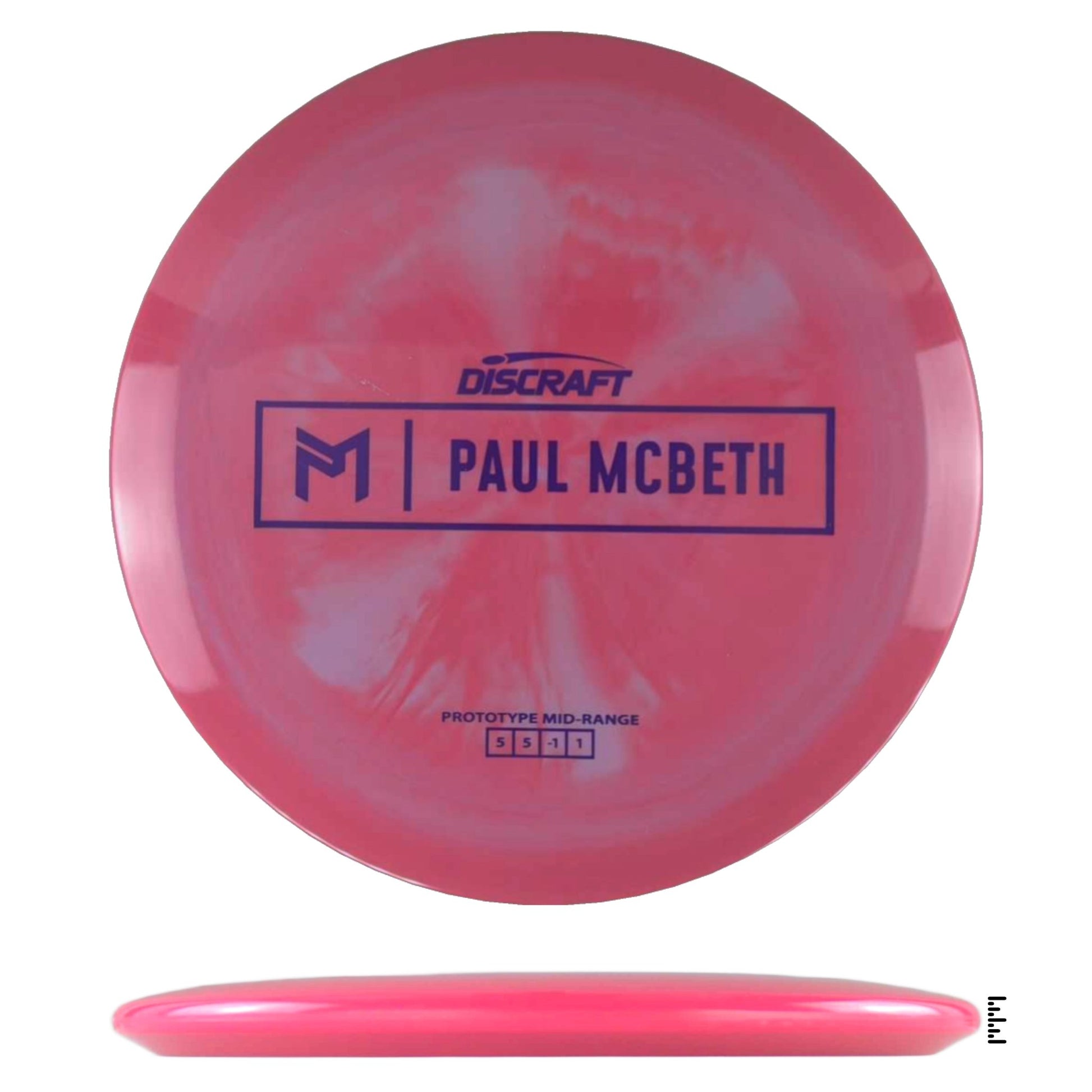 Discraft Paul McBeth Malita Prototype - Light Red - Powergrip USA