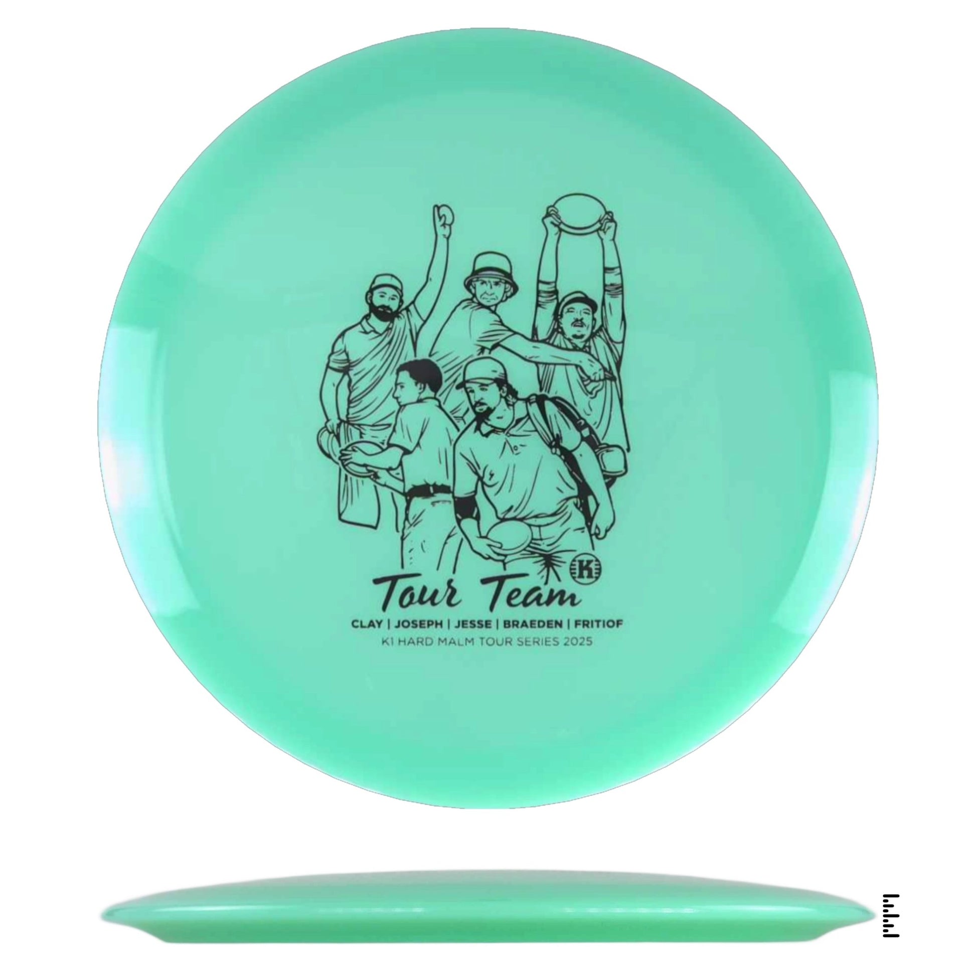 K1 Hard Malm 2025 Team Tour Series - Mint - Powergrip USA