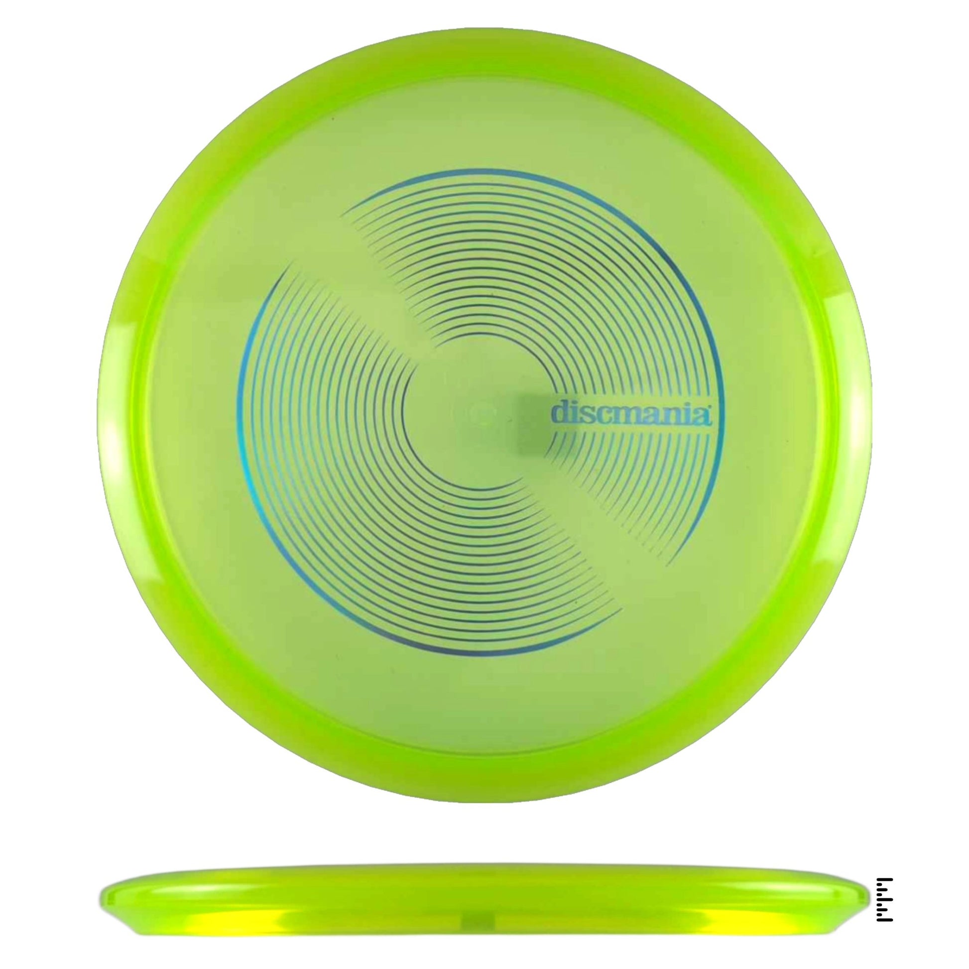 Discmania C - Line MD3 Vinyl Stamp - Lime - Powergrip USA