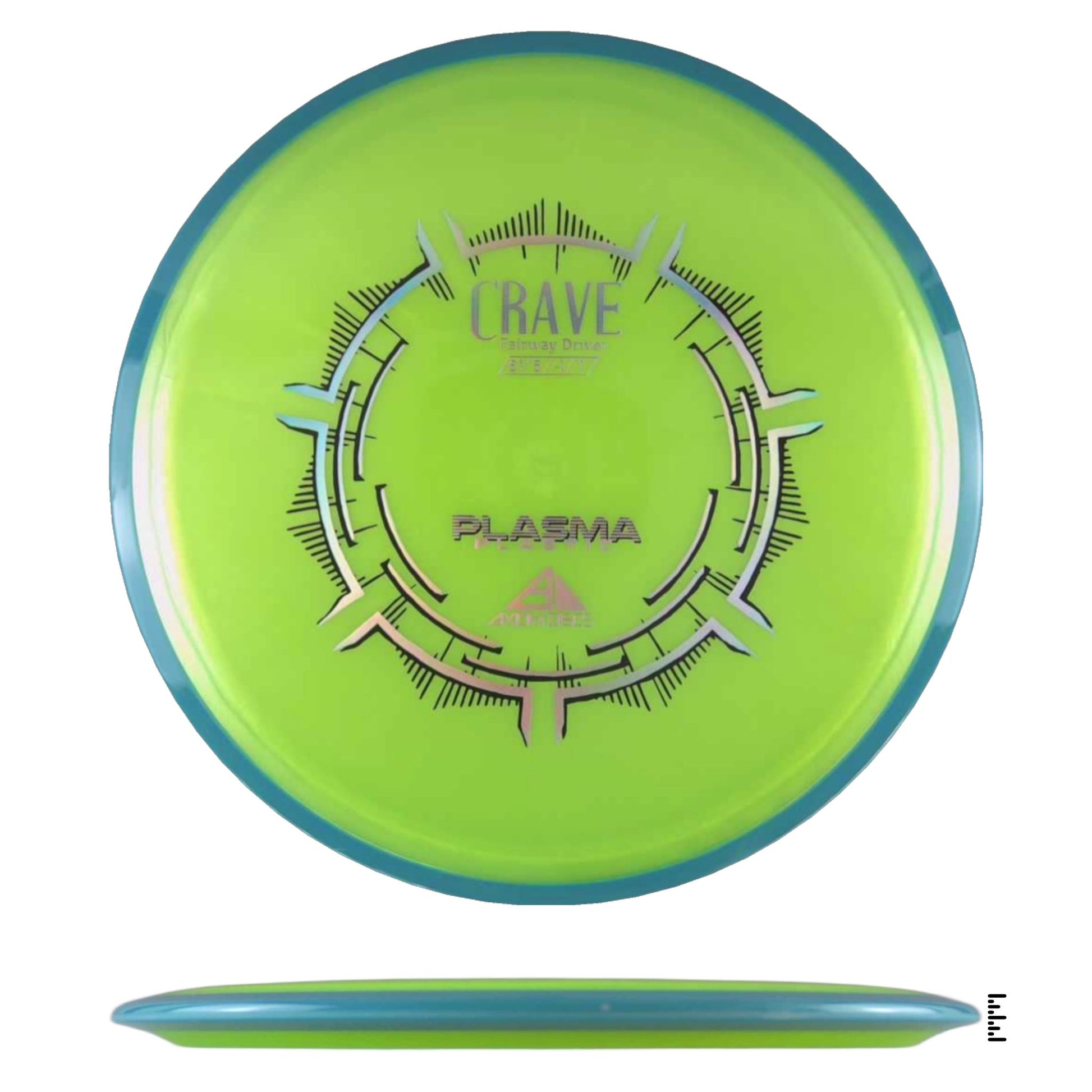 Axiom Discs Plasma Crave - Lime / Sky Blue - Powergrip USA