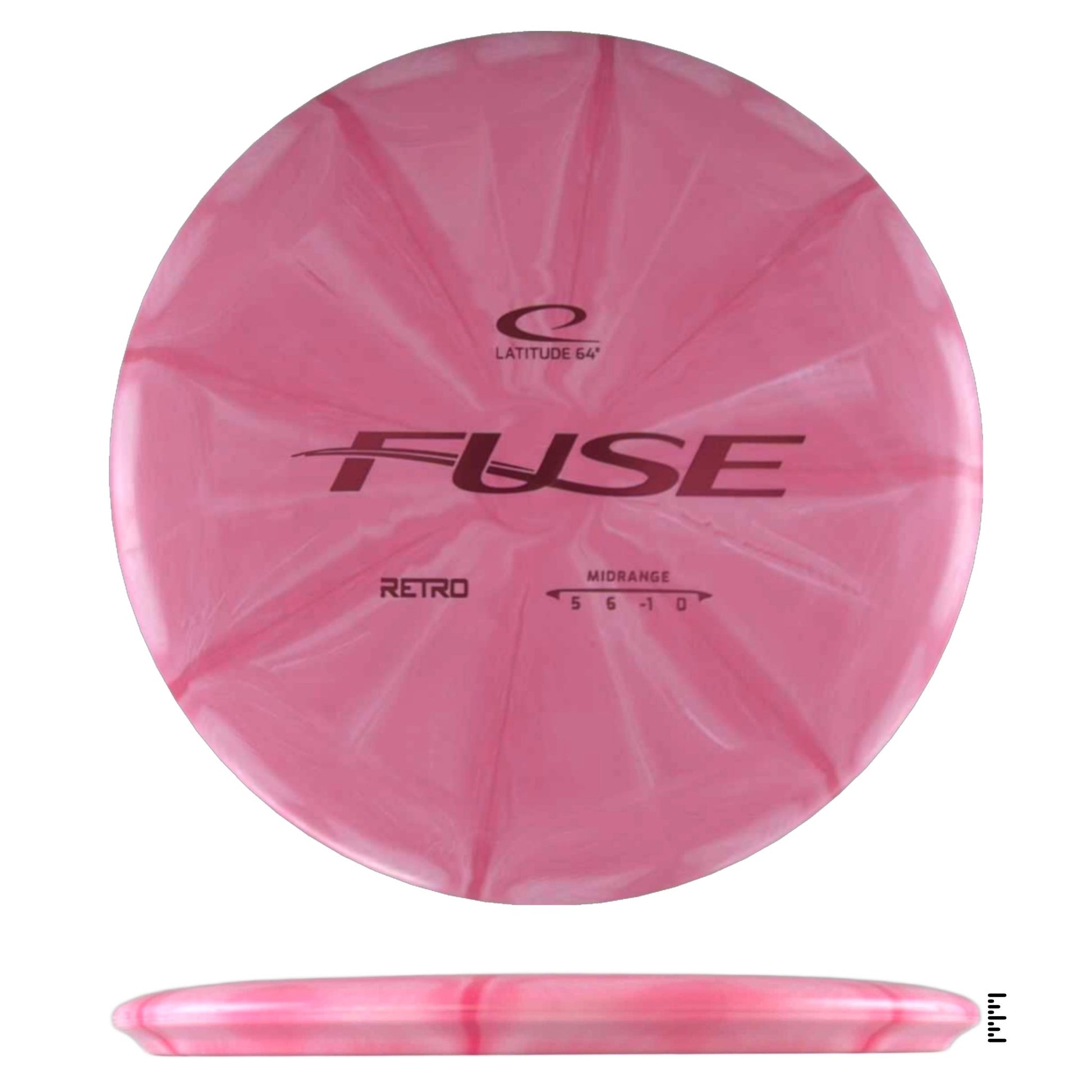 Latitude 64 Retro Burst Fuse - Pink - Powergrip USA