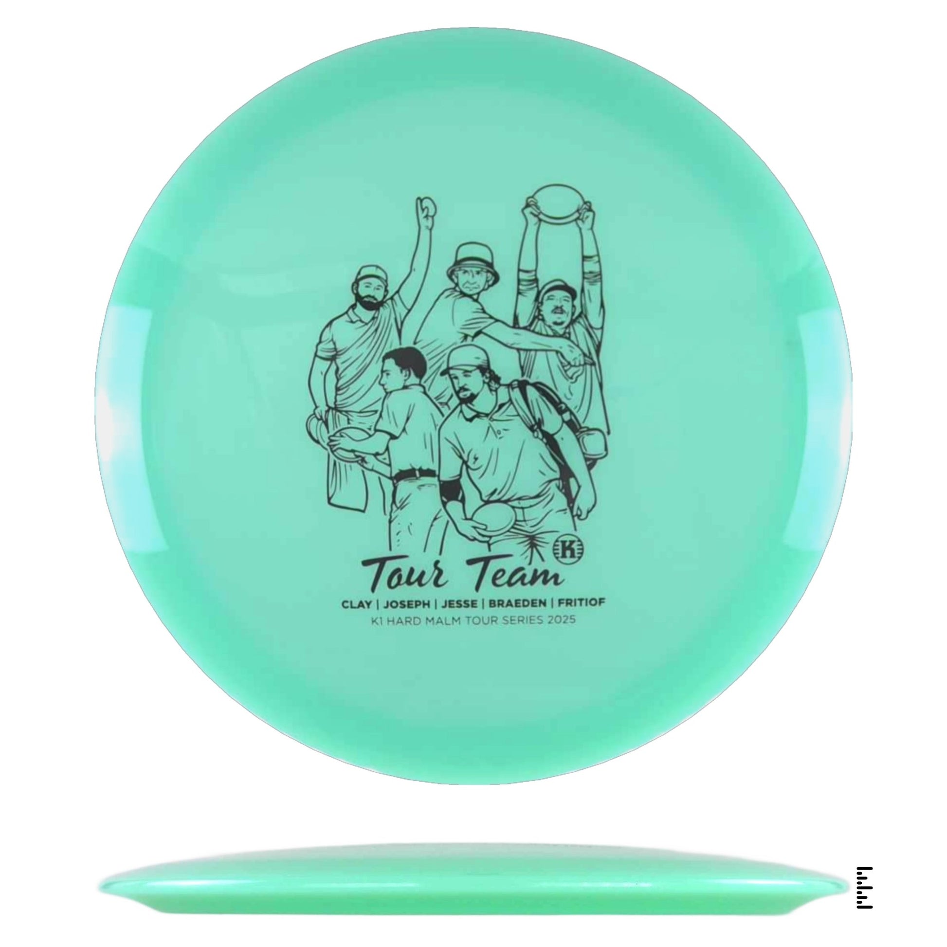 K1 Hard Malm 2025 Team Tour Series - Mint - Powergrip USA