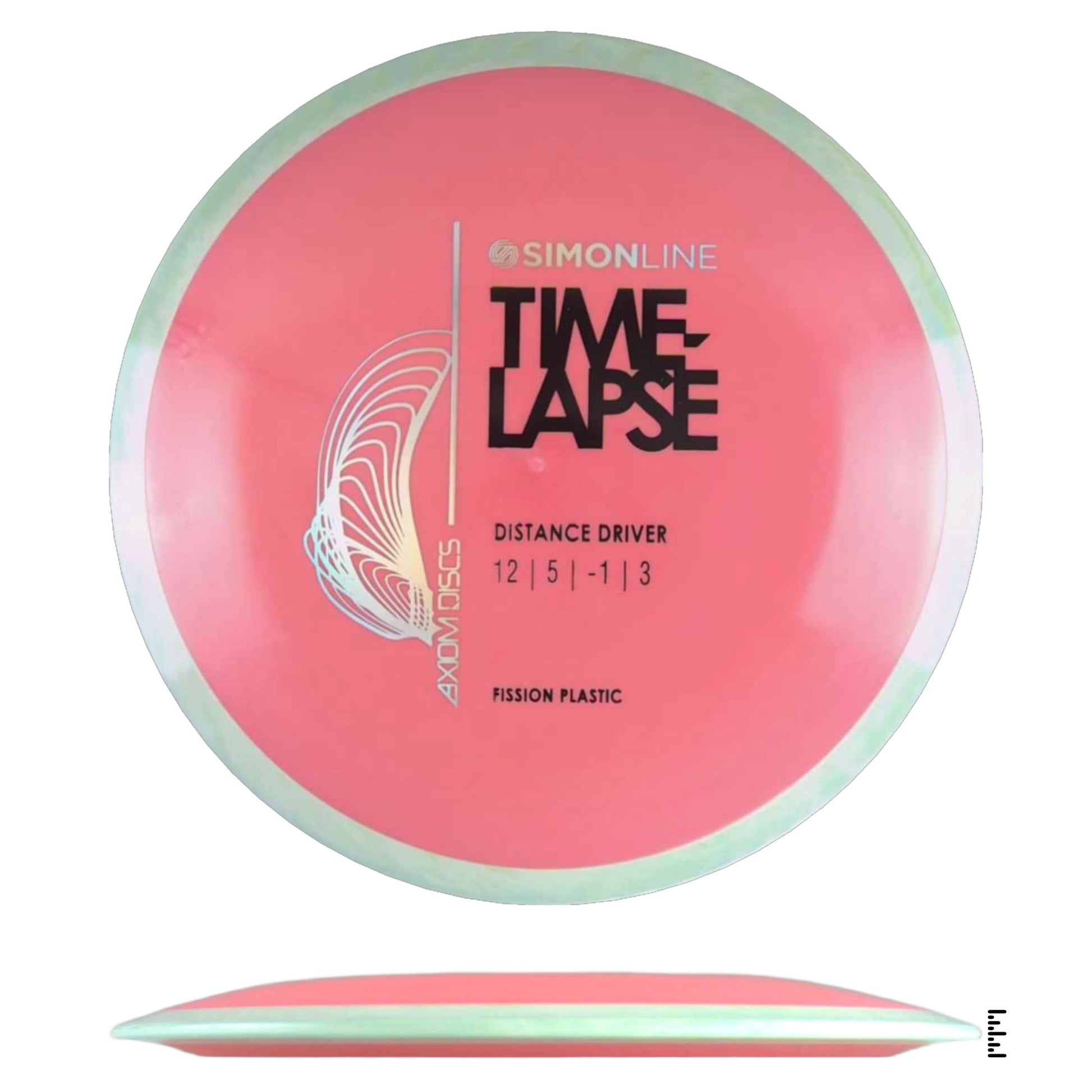 Fission Time - Lapse - Salmon / Light Green - Powergrip USA