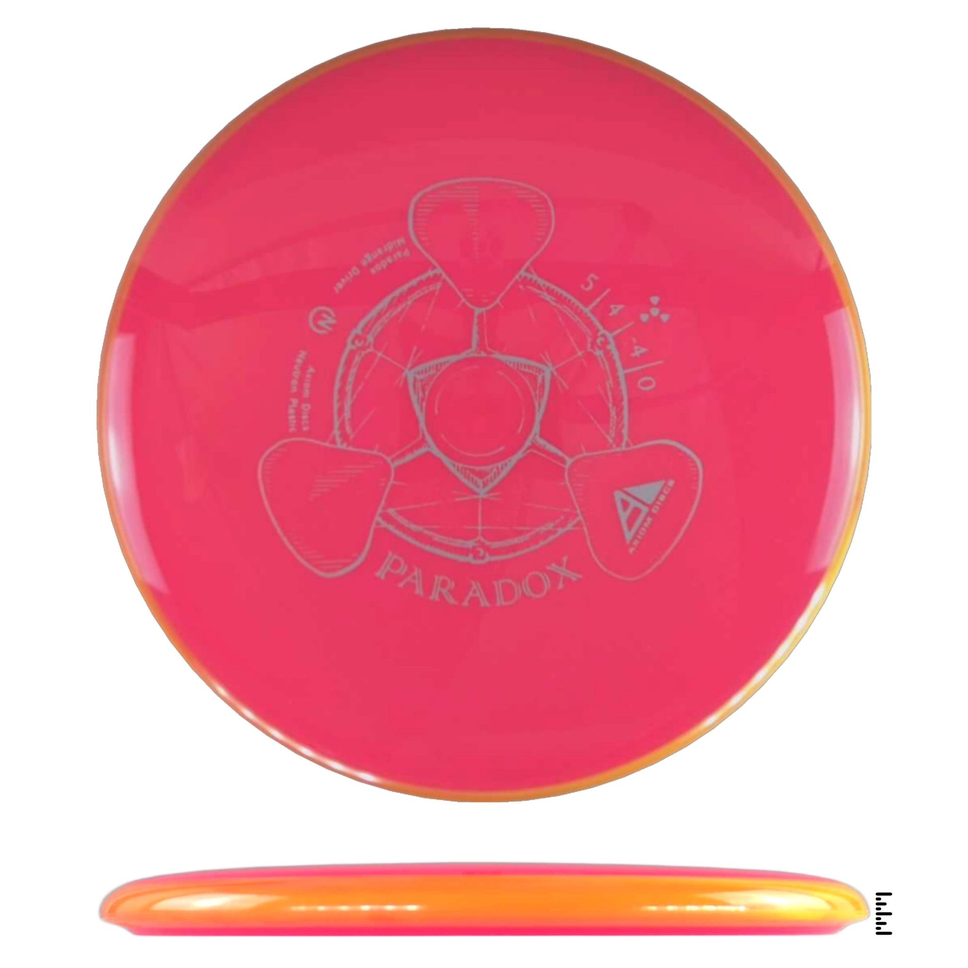 Axiom Discs Neutron Paradox - Hot Pink / Orange - Powergrip USA