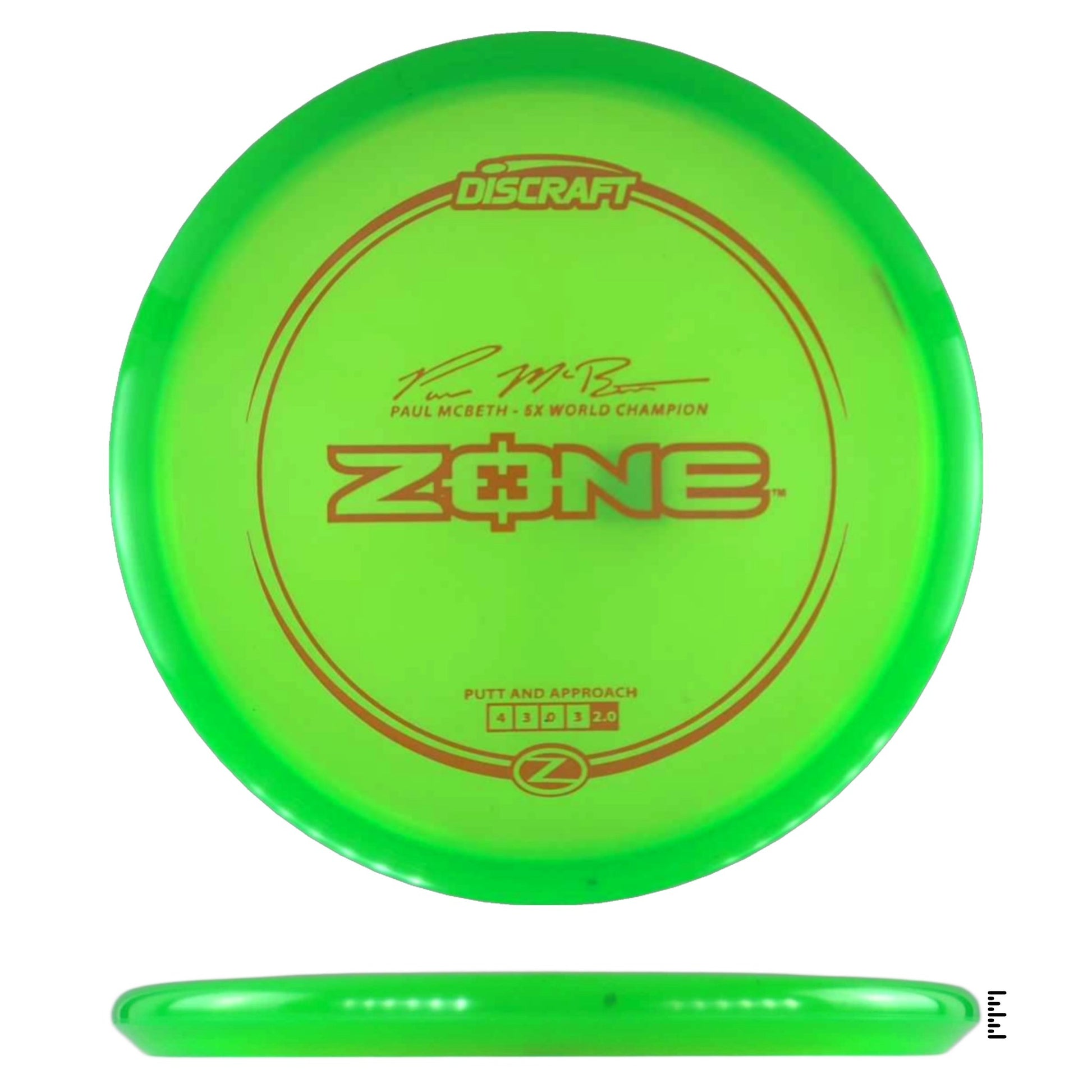 Discraft Z Line Zone Paul McBeth - Green - Powergrip USA