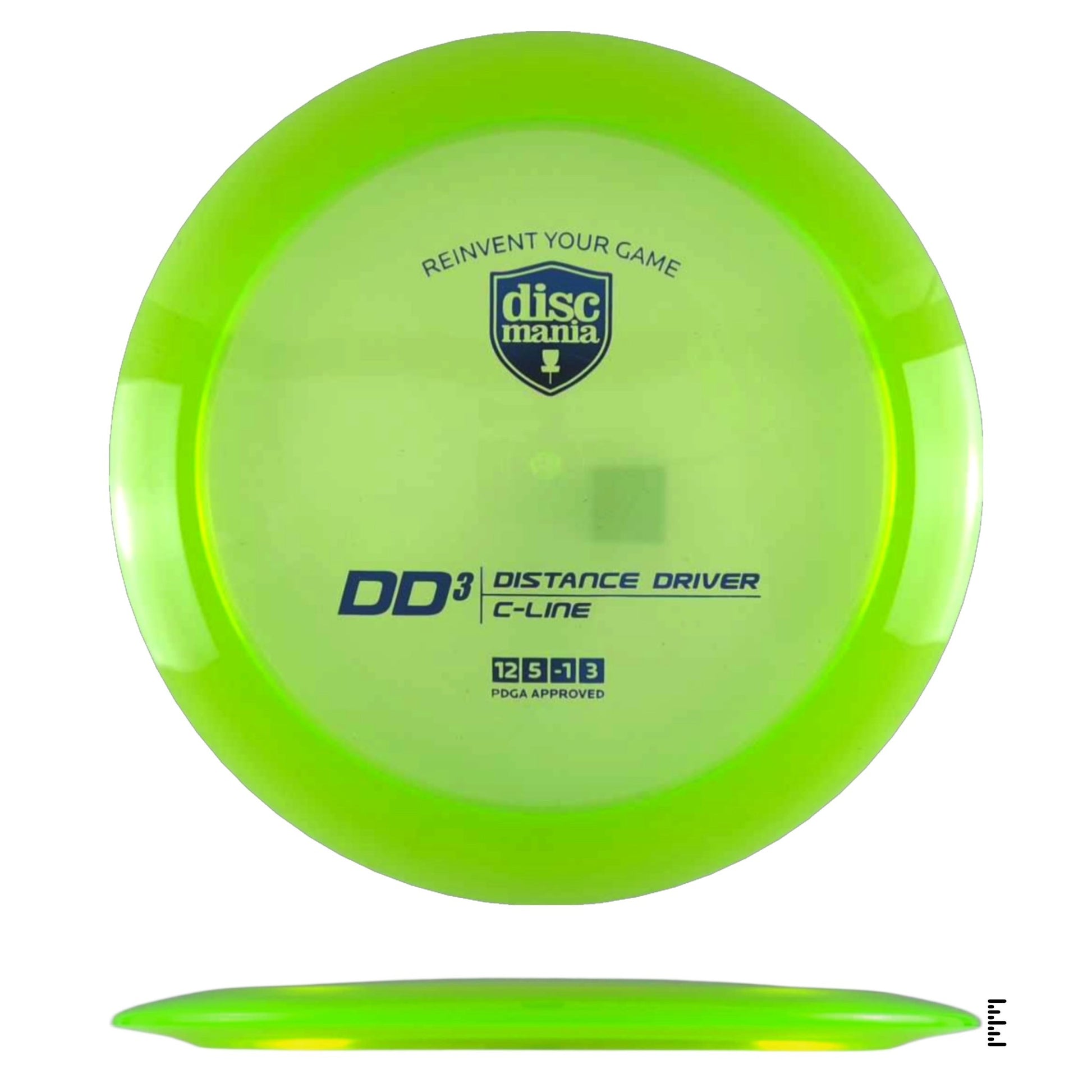 Discmania C - Line DD3 - Green - Powergrip USA