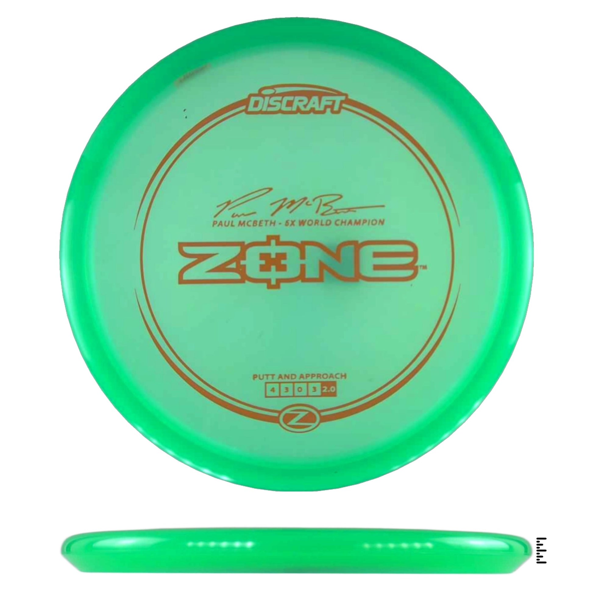 Discraft Z Line Zone Paul McBeth - Green - Powergrip USA