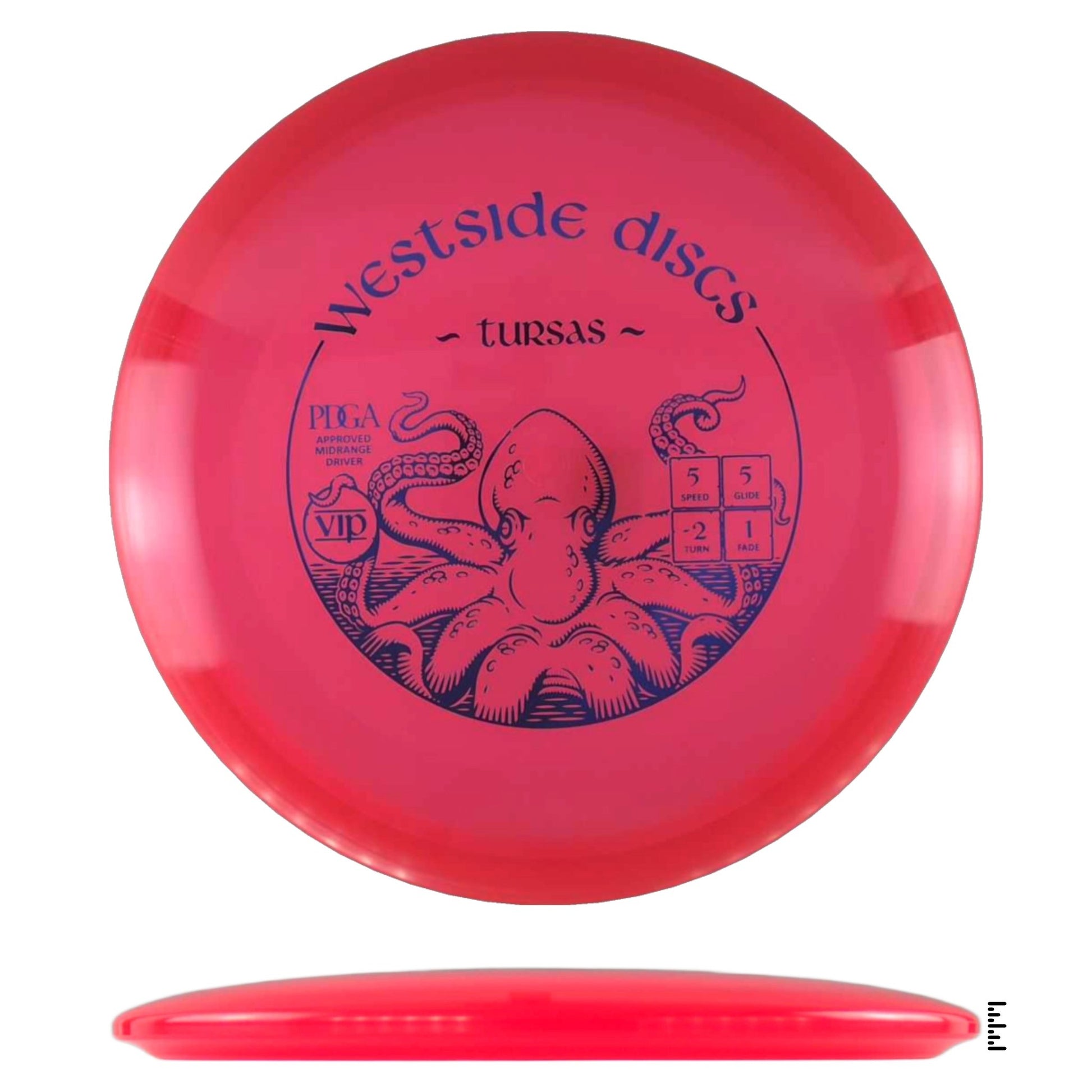 Westside Discs VIP Tursas - Red - Powergrip USA