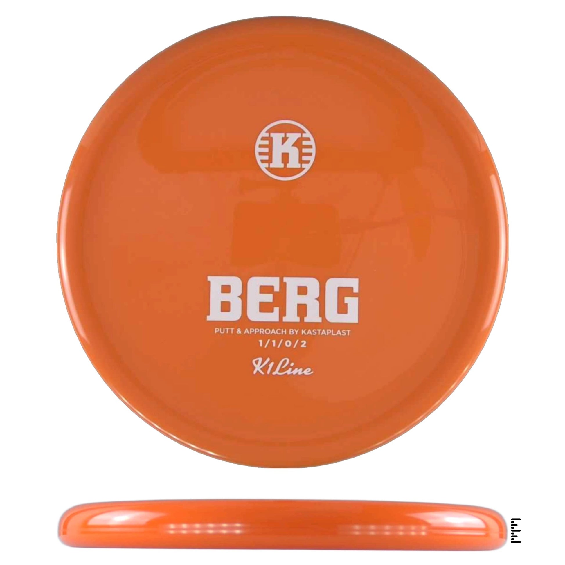 Kastaplast K1 Berg - Orange - Powergrip USA