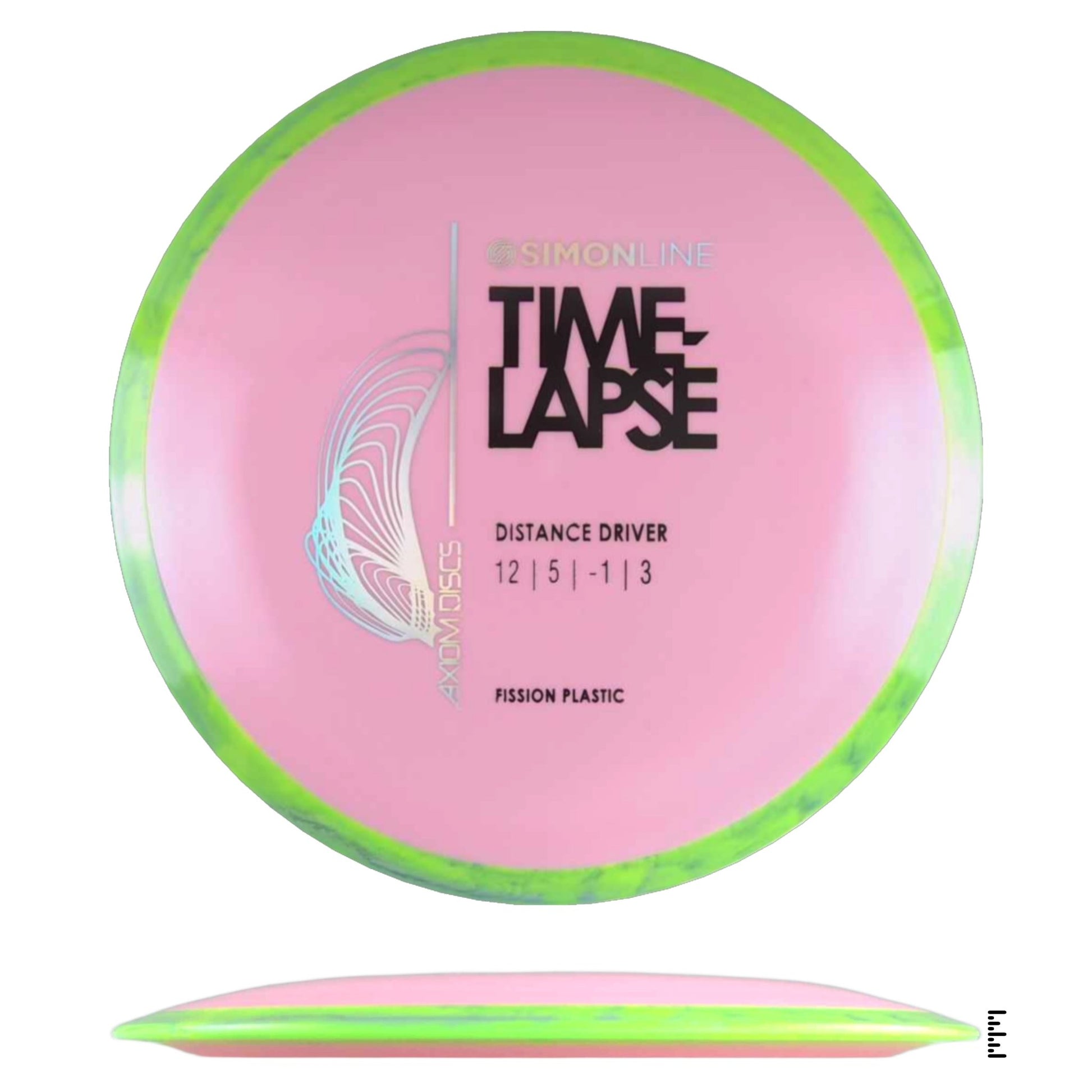 Fission Time - Lapse - Pink / Lime - Powergrip USA