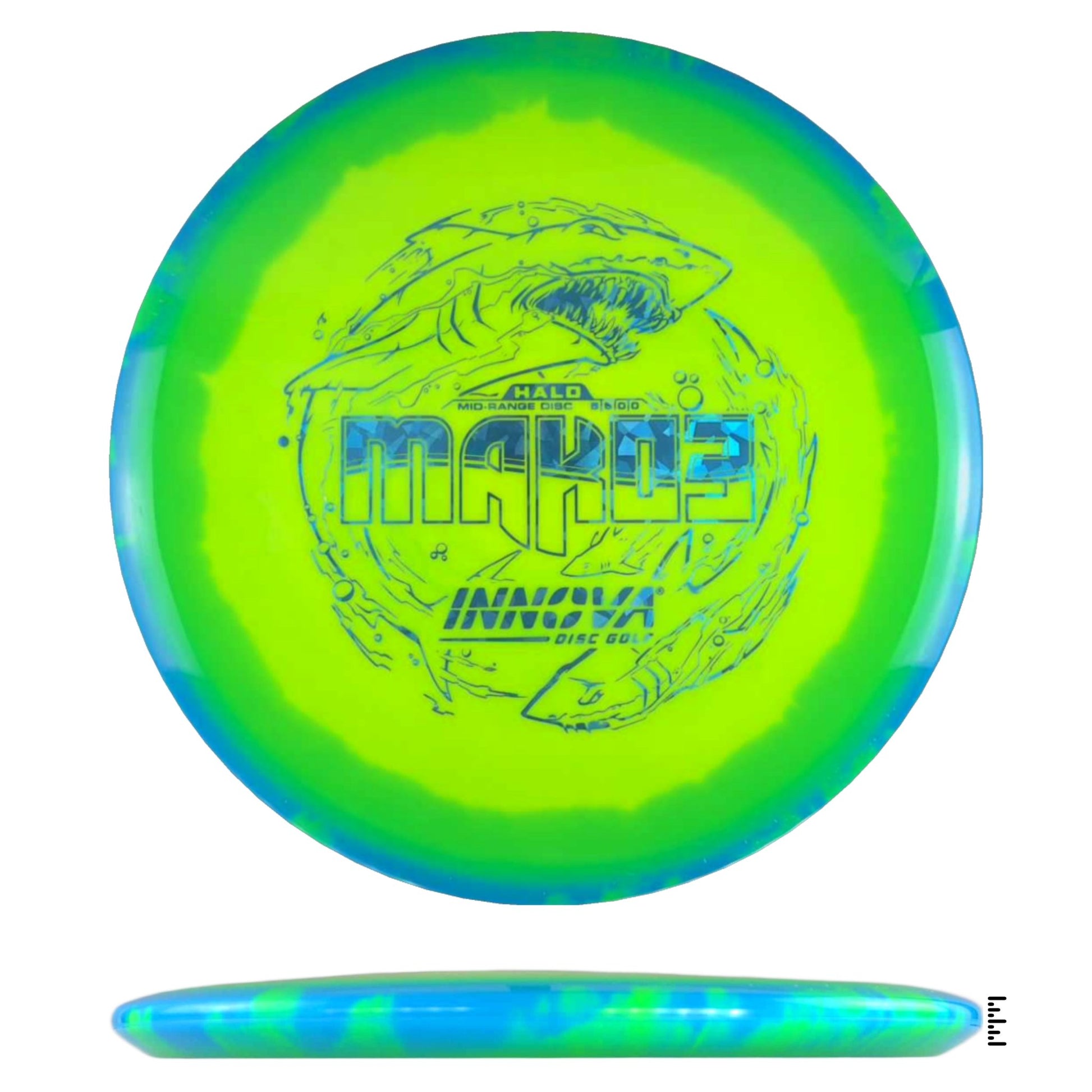Innova Halo Mako3 - Yellow / Blue - Powergrip USA