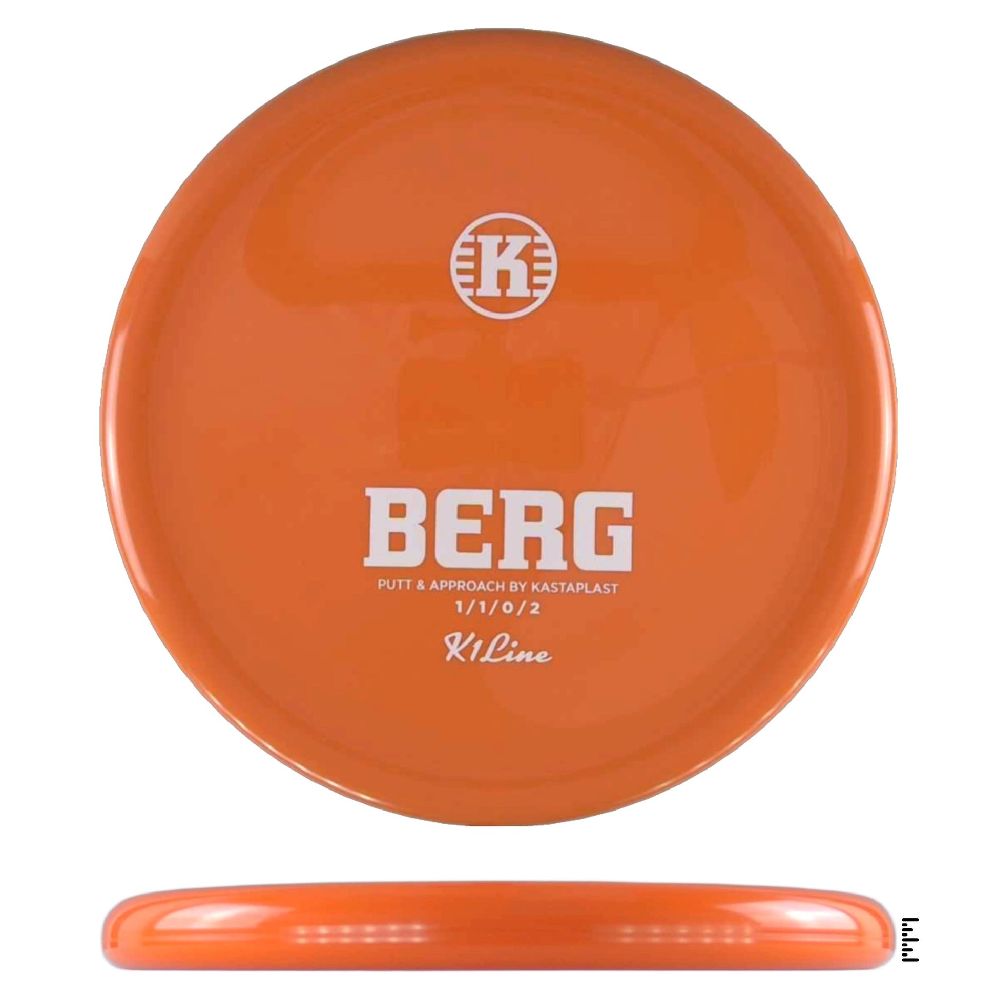 Kastaplast K1 Berg - Orange - Powergrip USA