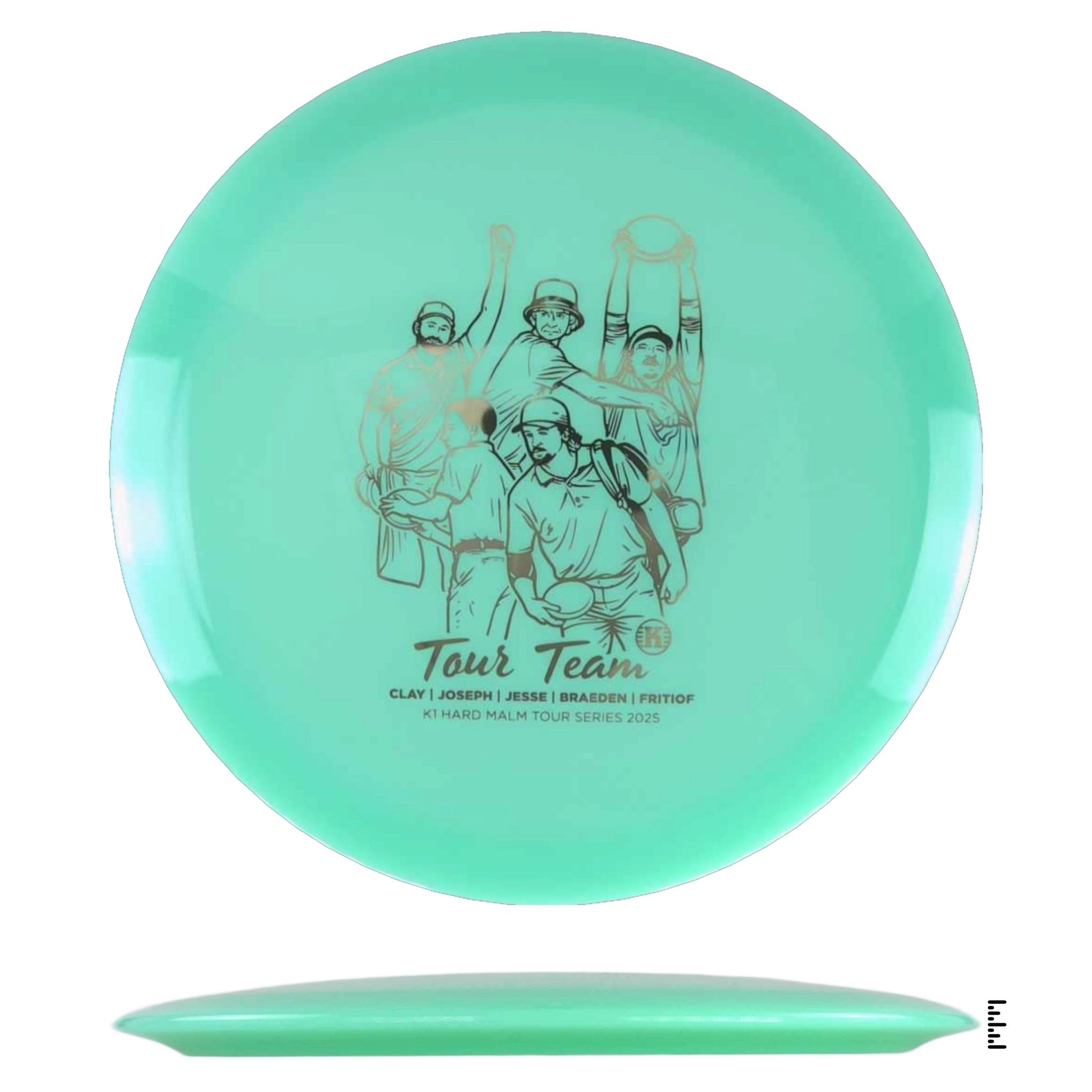 K1 Hard Malm 2025 Team Tour Series - Mint - Powergrip USA