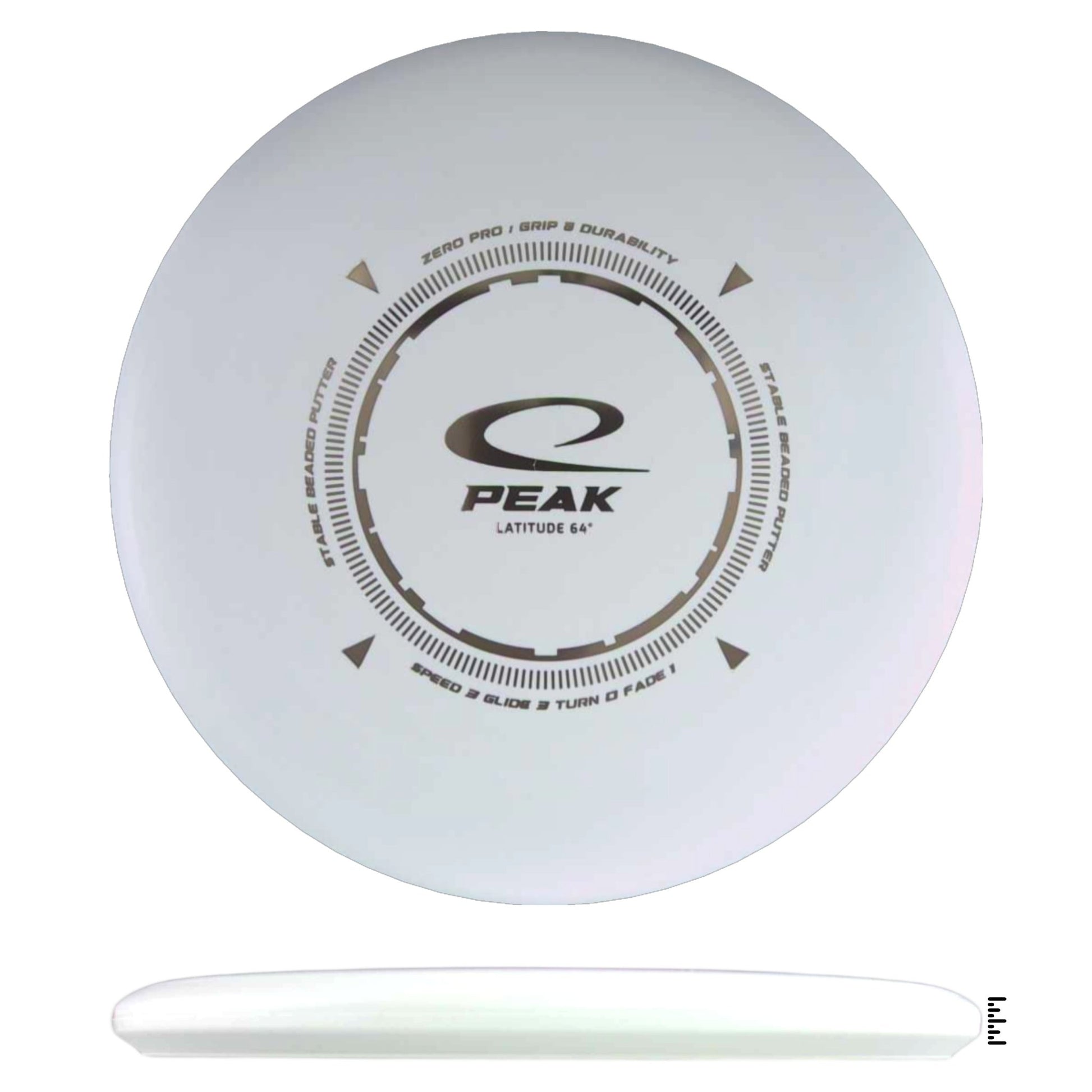 Latitude 64 Zero Pro Peak - White - Powergrip USA