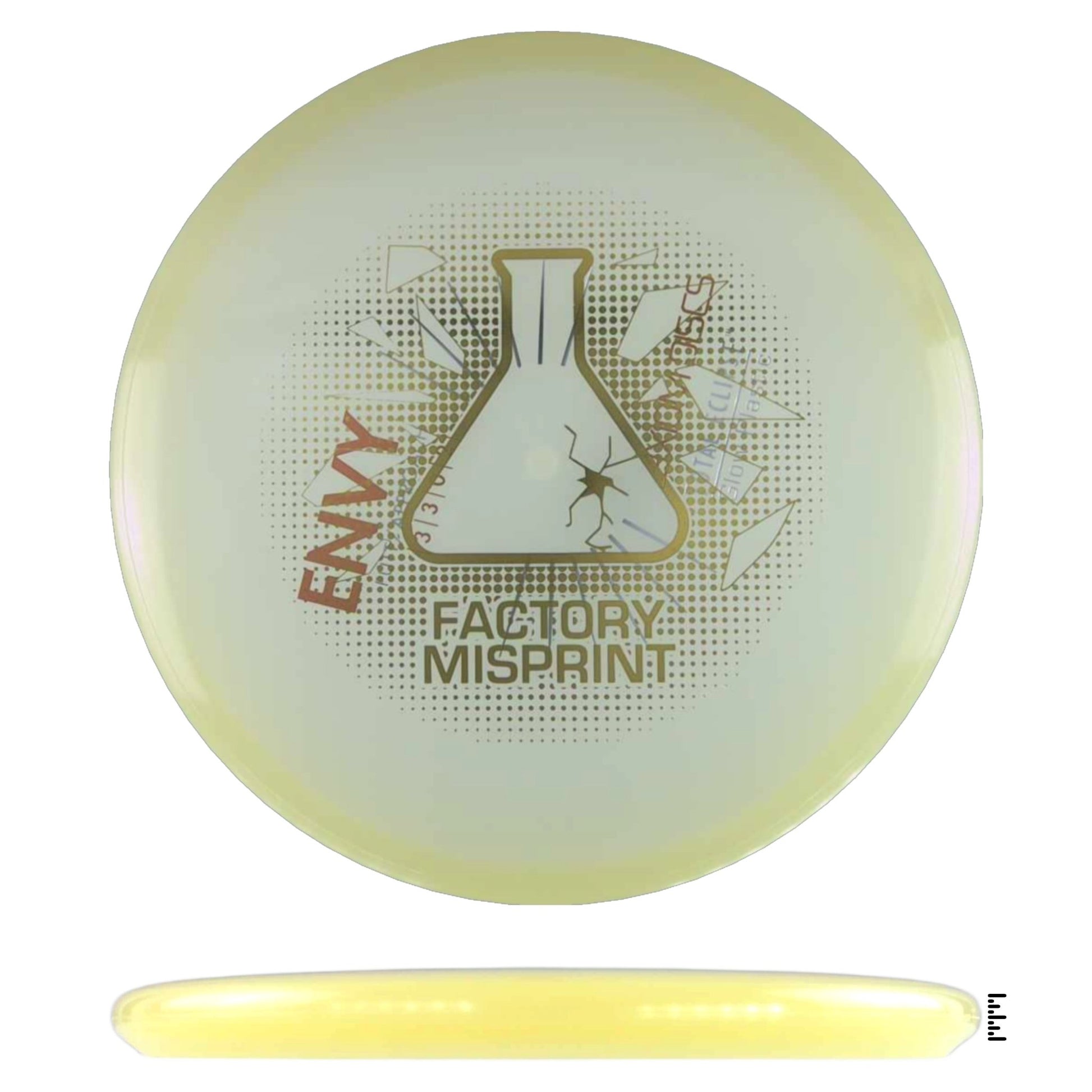 Axiom Discs Total Eclipse Envy Factory Misprint - Glow - Powergrip USA