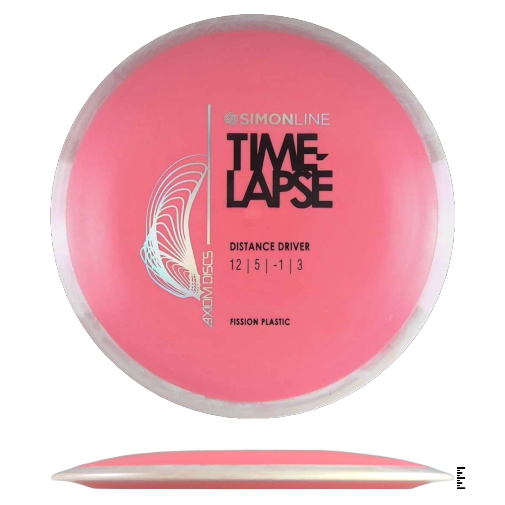 Fission Time - Lapse - Salmon / White - Powergrip USA