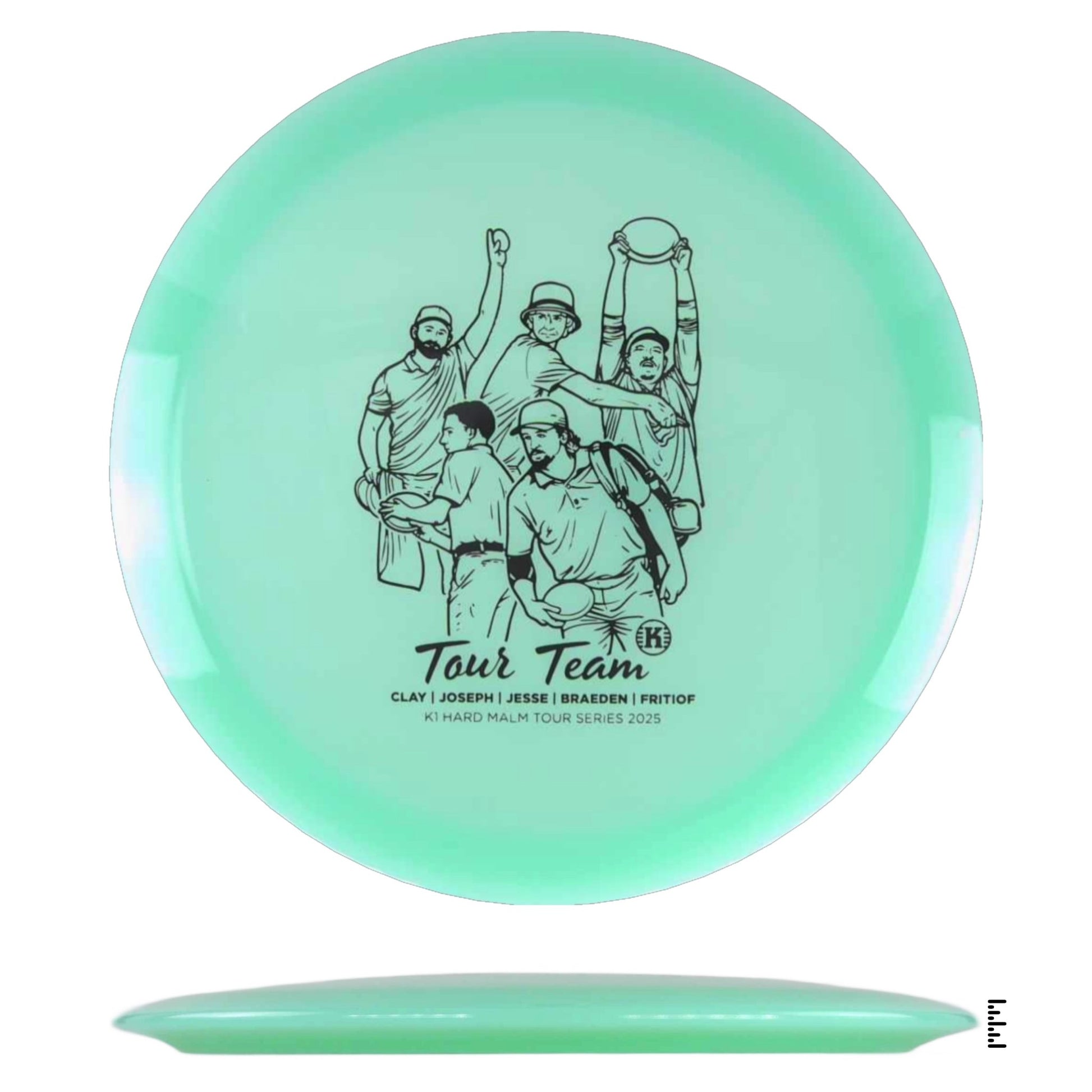 K1 Hard Malm 2025 Team Tour Series - Mint - Powergrip USA