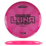 Discraft Z Swirl Luna 2025 Paul McBeth Tour Series - Magenta - Powergrip USA