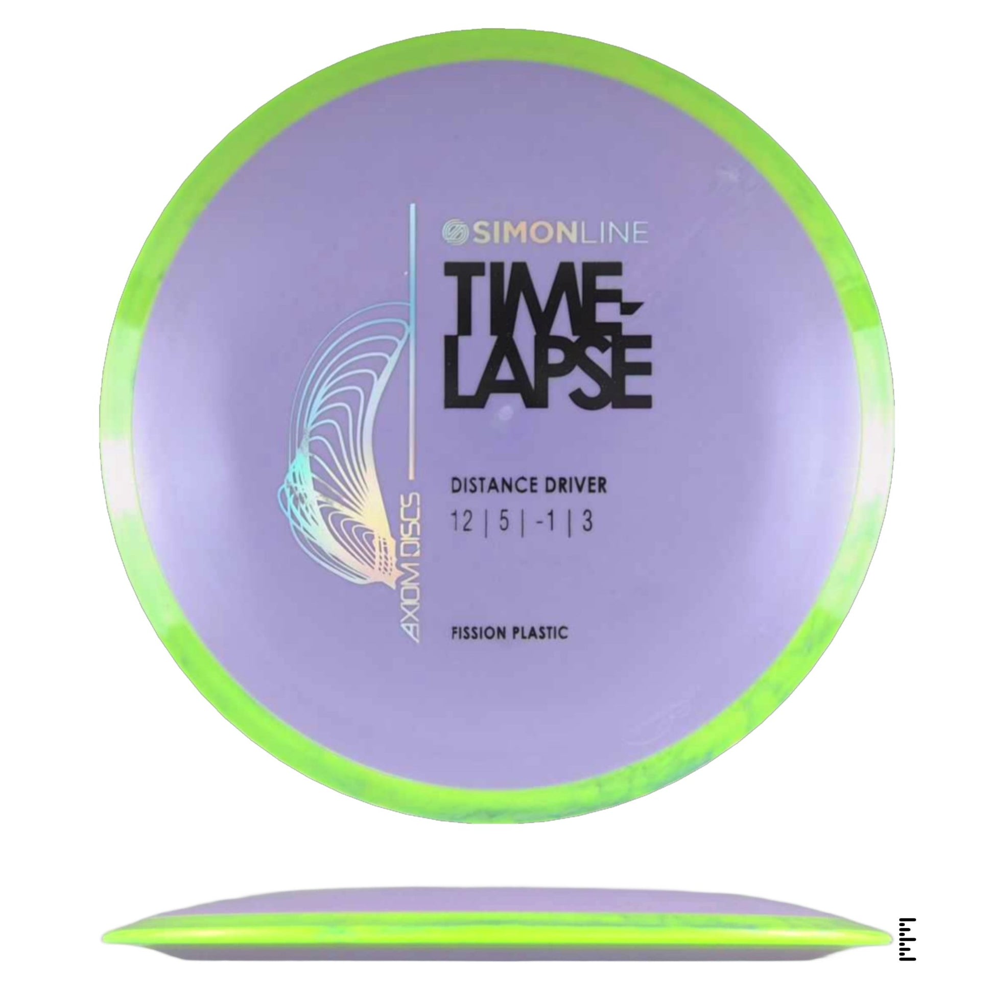 Fission Time - Lapse - Plum / Lime - Powergrip USA