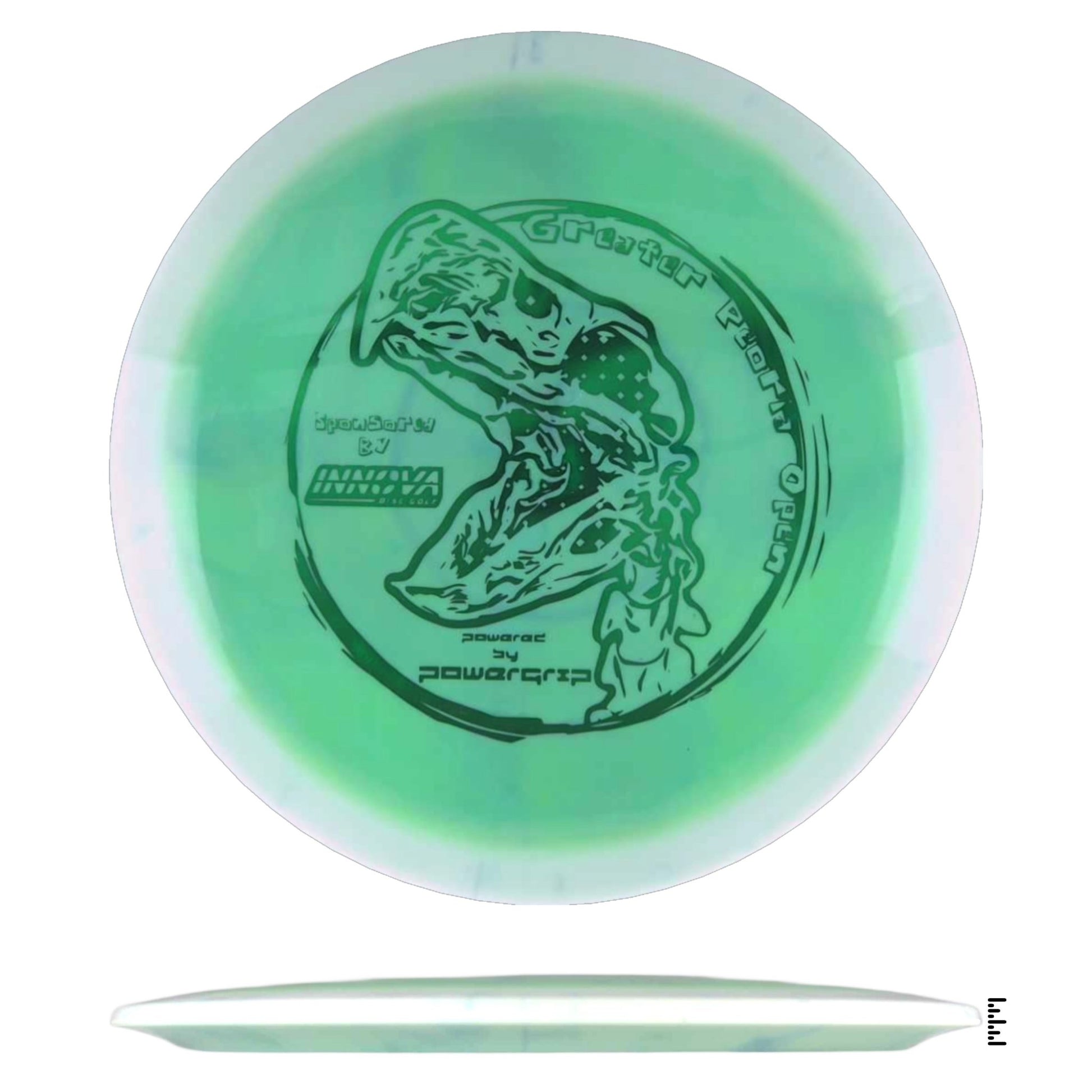 Innova Halo Firebird - 2024 Greater Peoria Open - Light Green / White - Powergrip USA