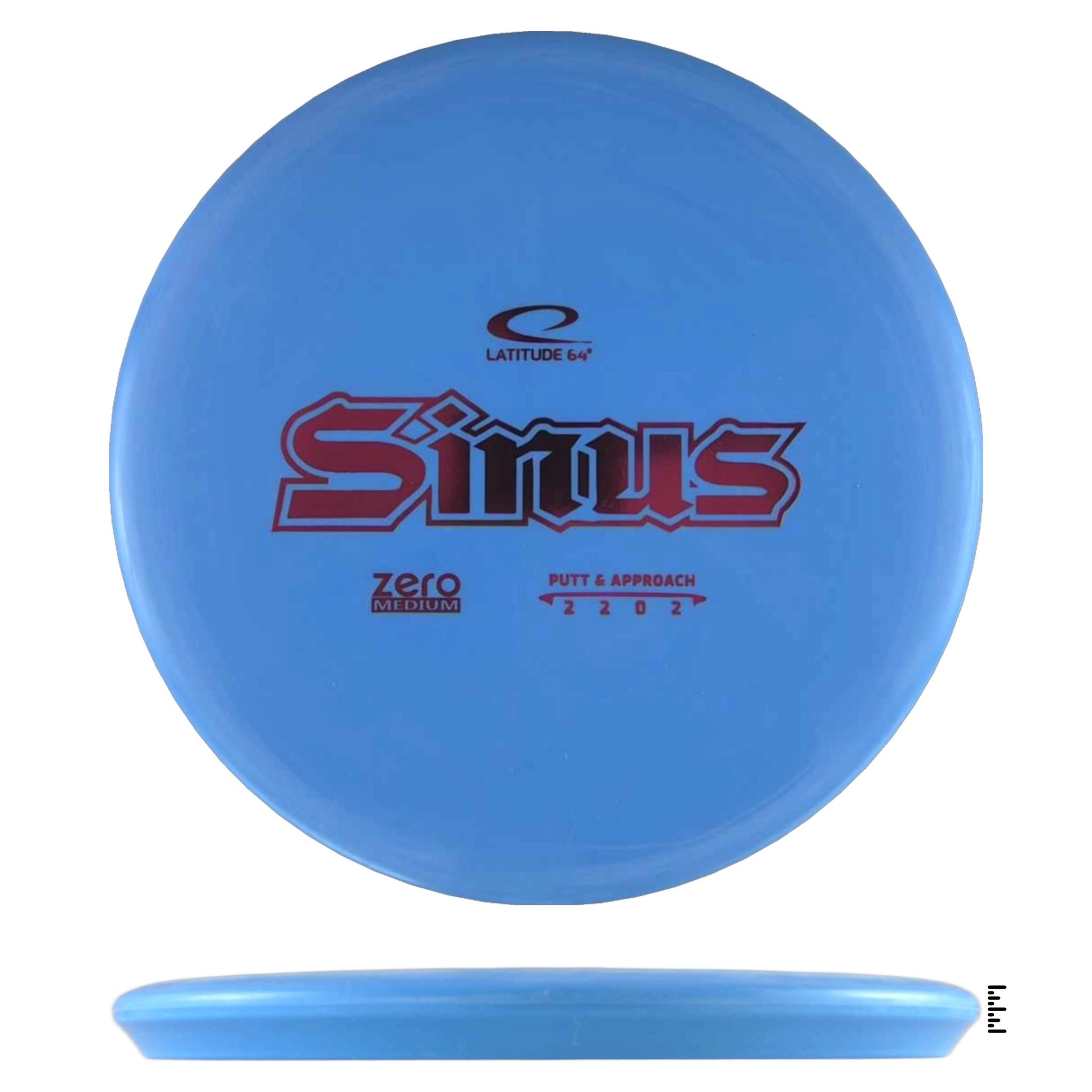Latitude 64 Zero Medium Sinus - Blue - Powergrip USA