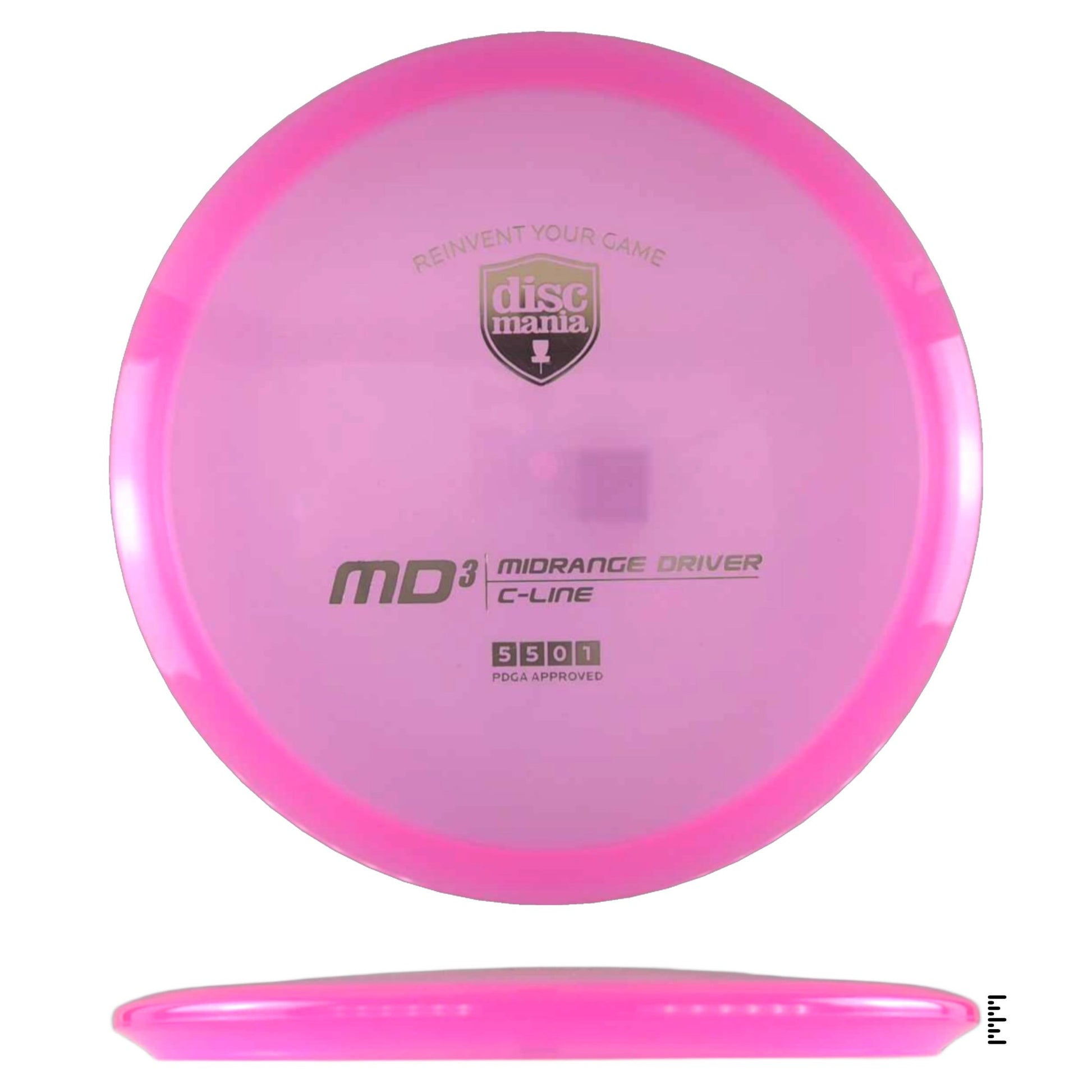 Discmania C - Line MD3 - Pink - Powergrip USA
