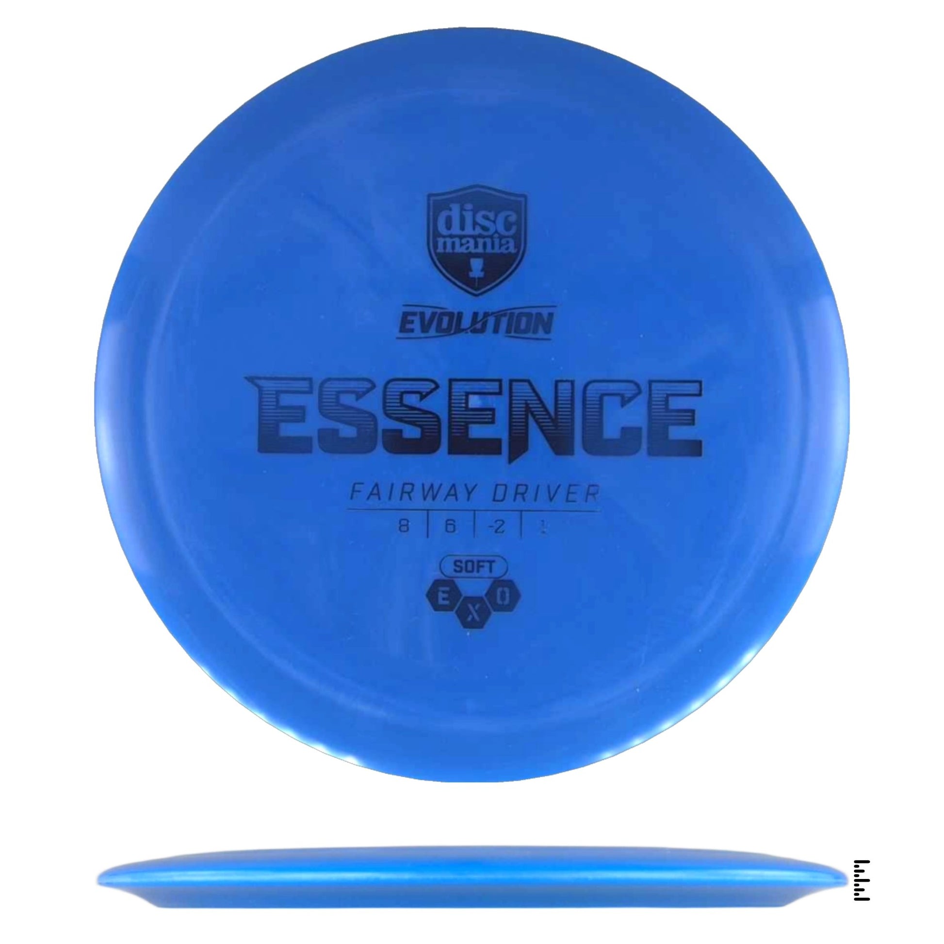 Discmania Evolution Soft Exo Essence - Blue - Powergrip USA