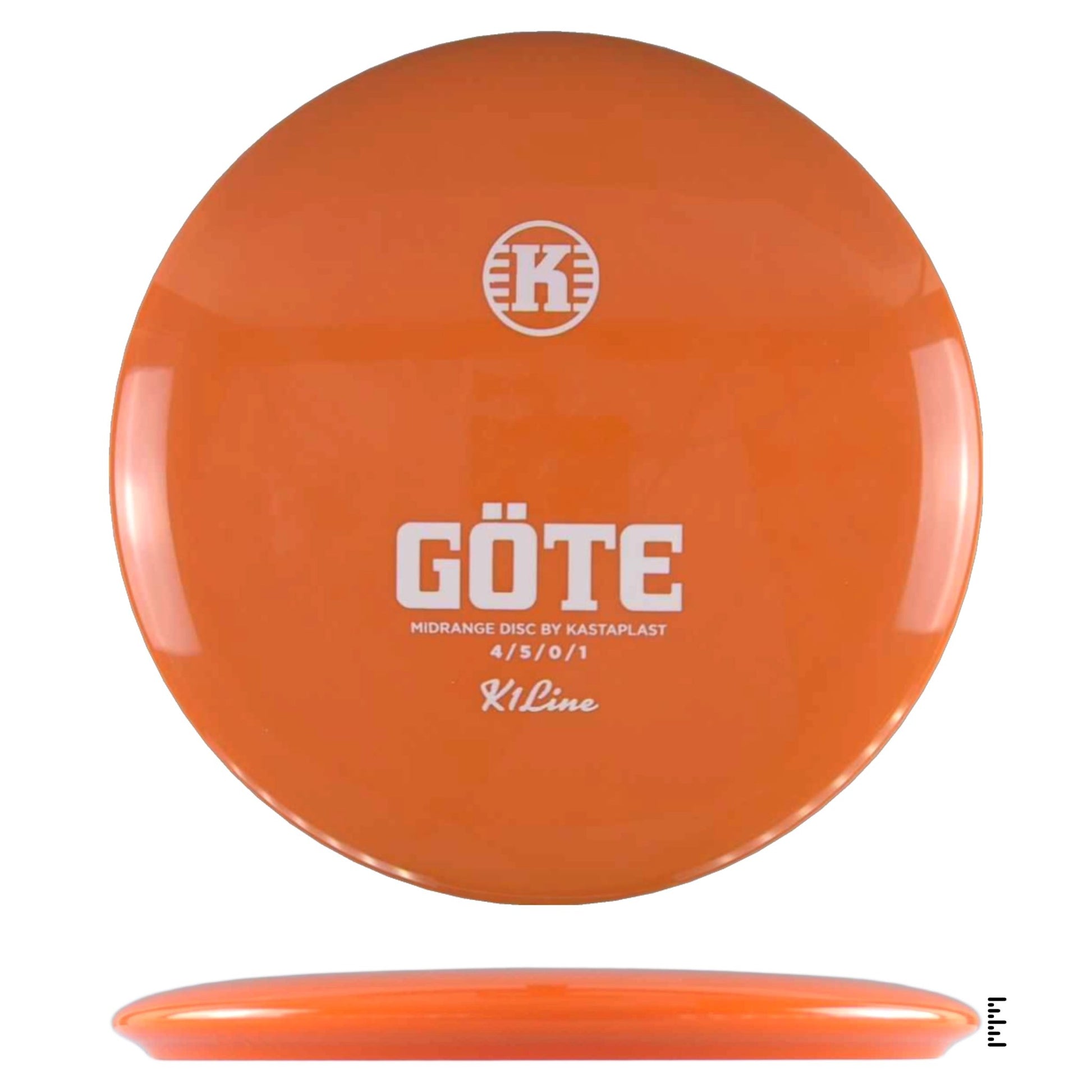 Kastaplast K1 Göte - Orange - Powergrip USA