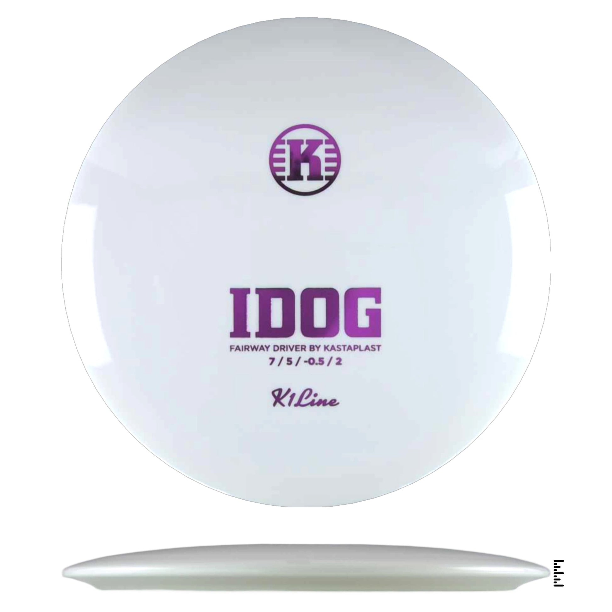 Kastaplast K1 Idog - White - Powergrip USA