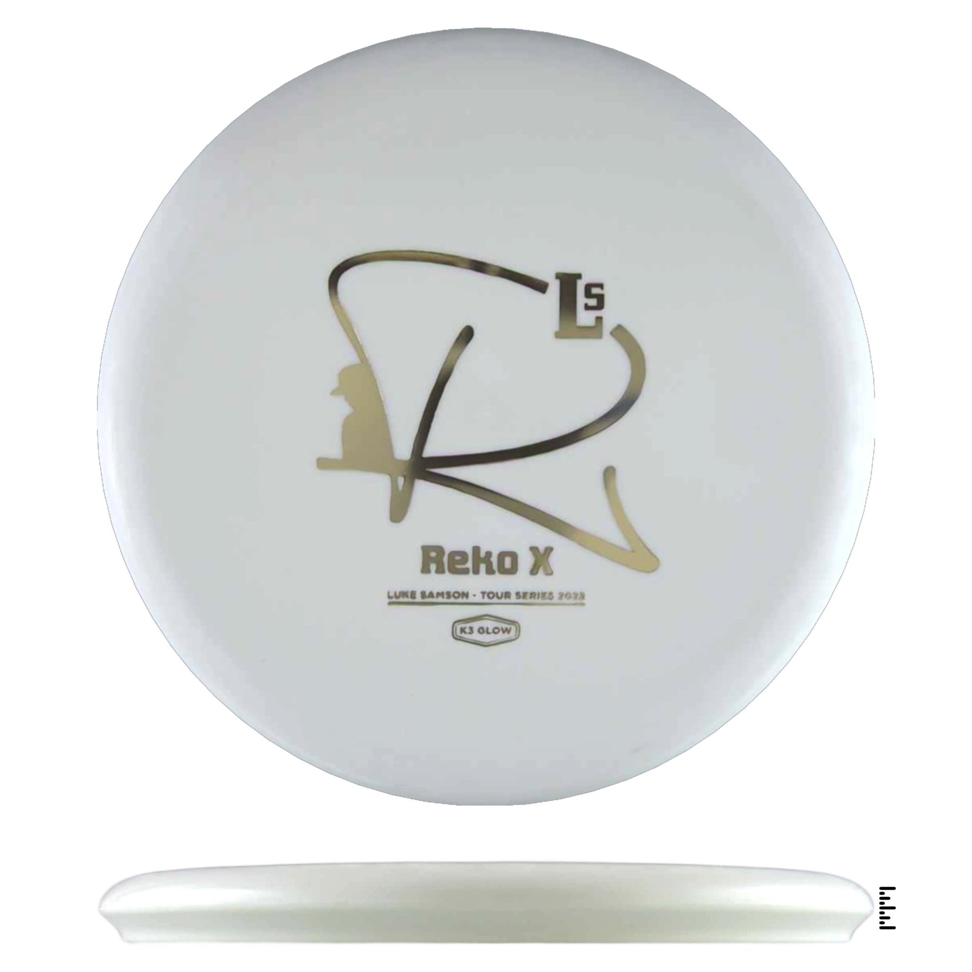 Kastaplast K3 Glow Reko X Luke Samson 2022 Tour Series - White - Powergrip USA
