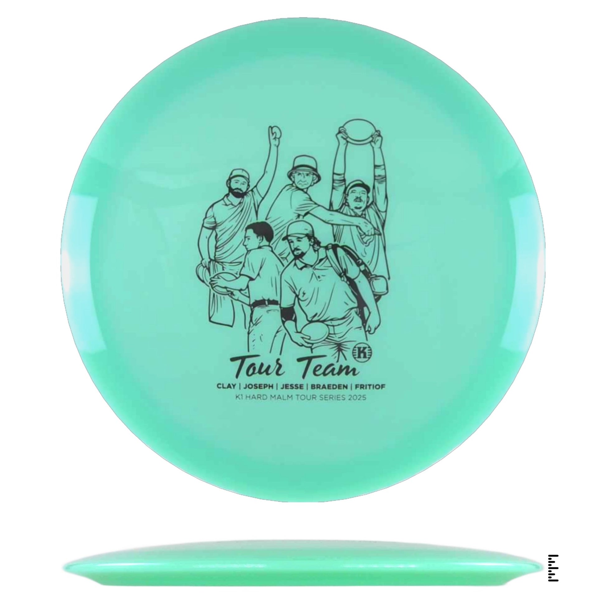 K1 Hard Malm 2025 Team Tour Series - Mint - Powergrip USA