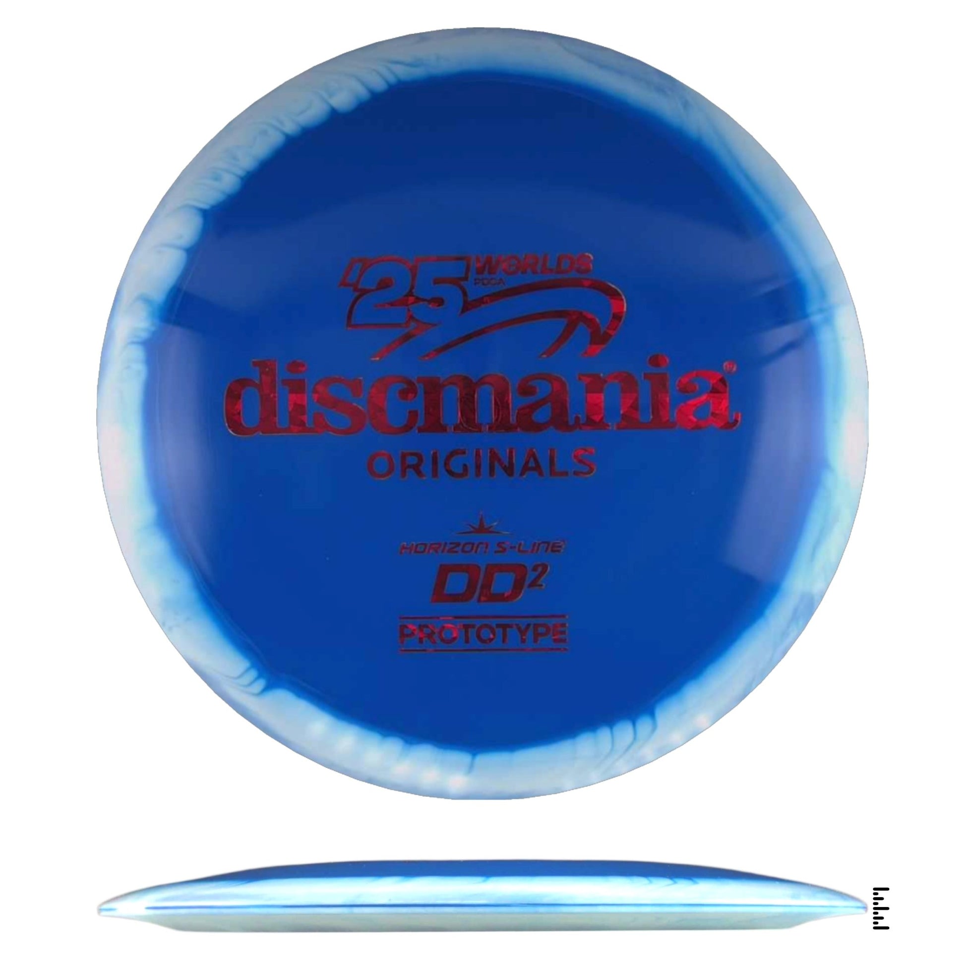 Horizon S - Line DD2 Prototype - Worlds 2025 - Blue / White - Powergrip USA