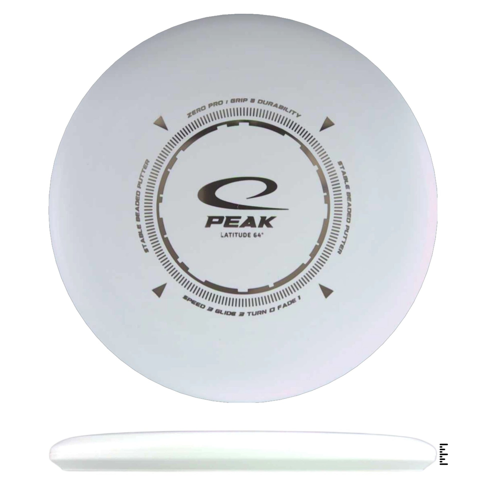 Latitude 64 Zero Pro Peak - White - Powergrip USA