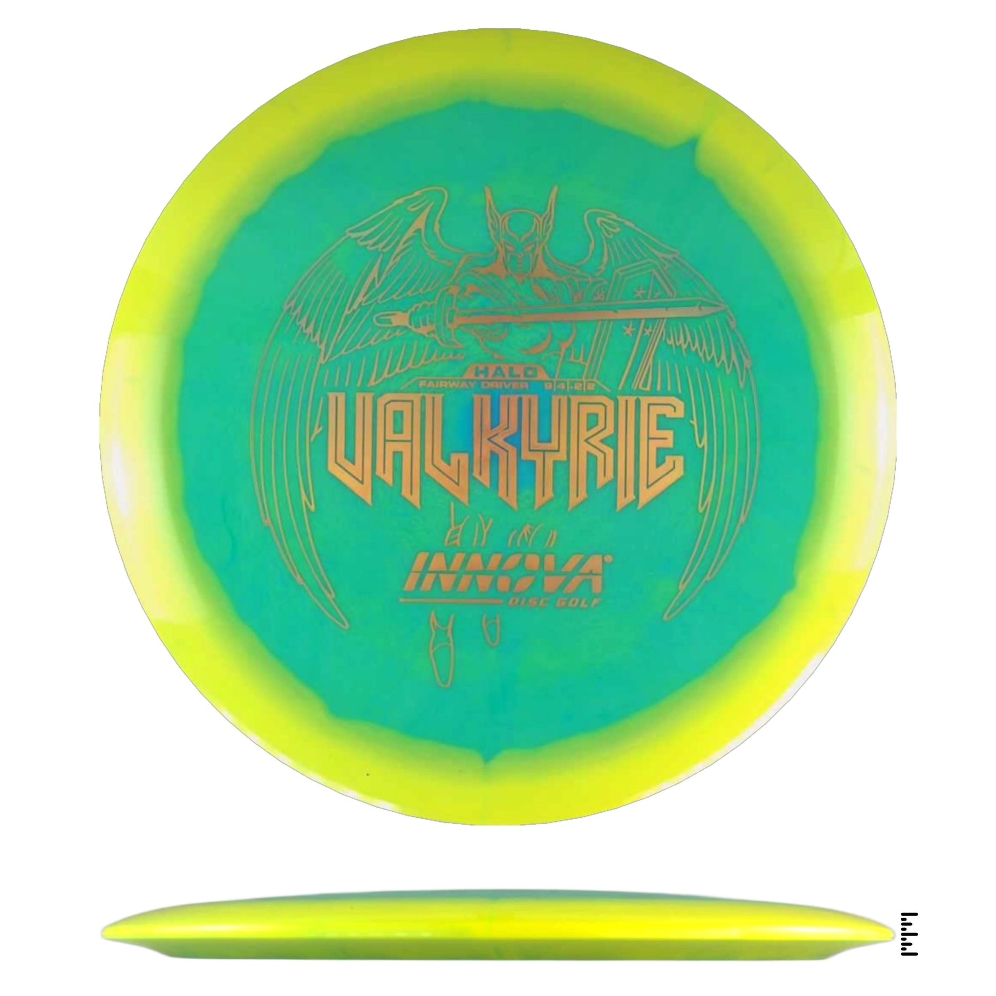 Innova Halo Star Valkyrie - Green / Yellow - Powergrip USA