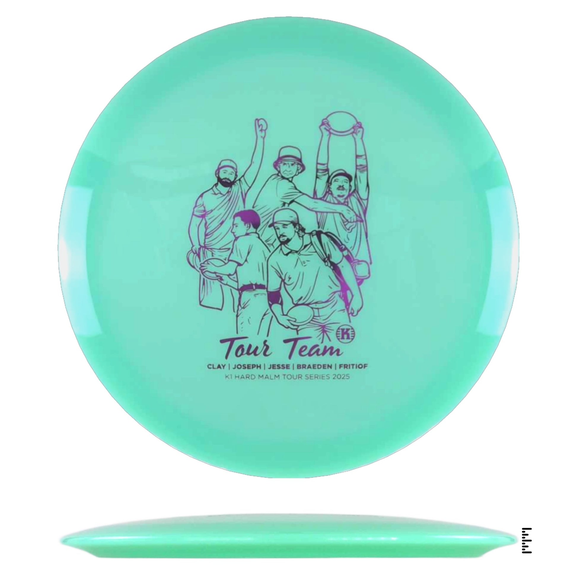 K1 Hard Malm 2025 Team Tour Series - Mint - Powergrip USA