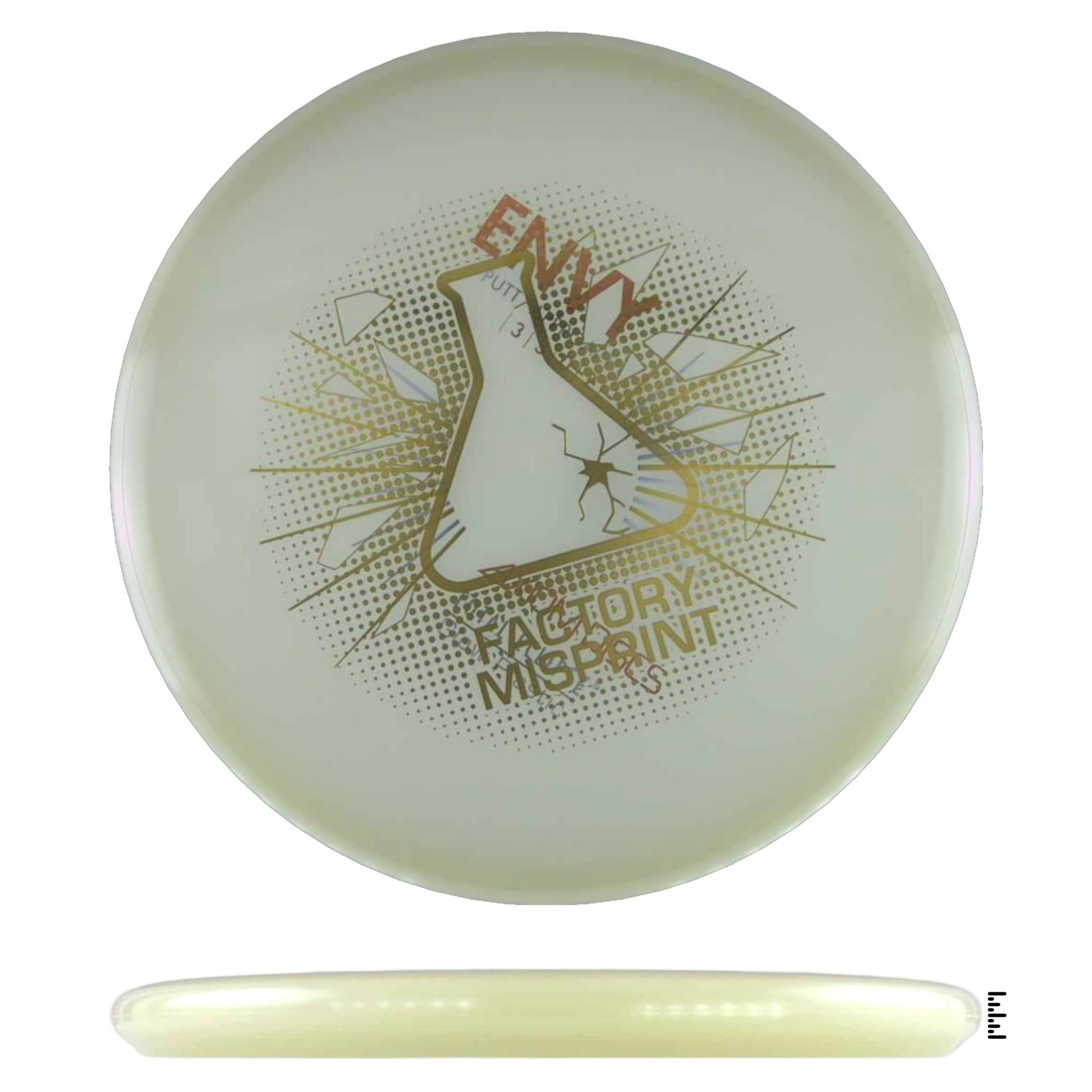 Axiom Discs Total Eclipse Envy Factory Misprint - Glow - Powergrip USA