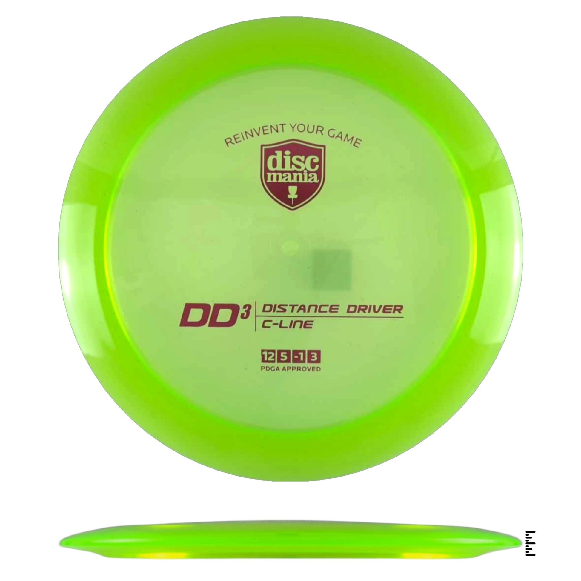 Discmania C - Line DD3 - Green - Powergrip USA