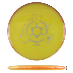 Axiom Discs Neutron Hex - Yellow / Orange - Powergrip USA