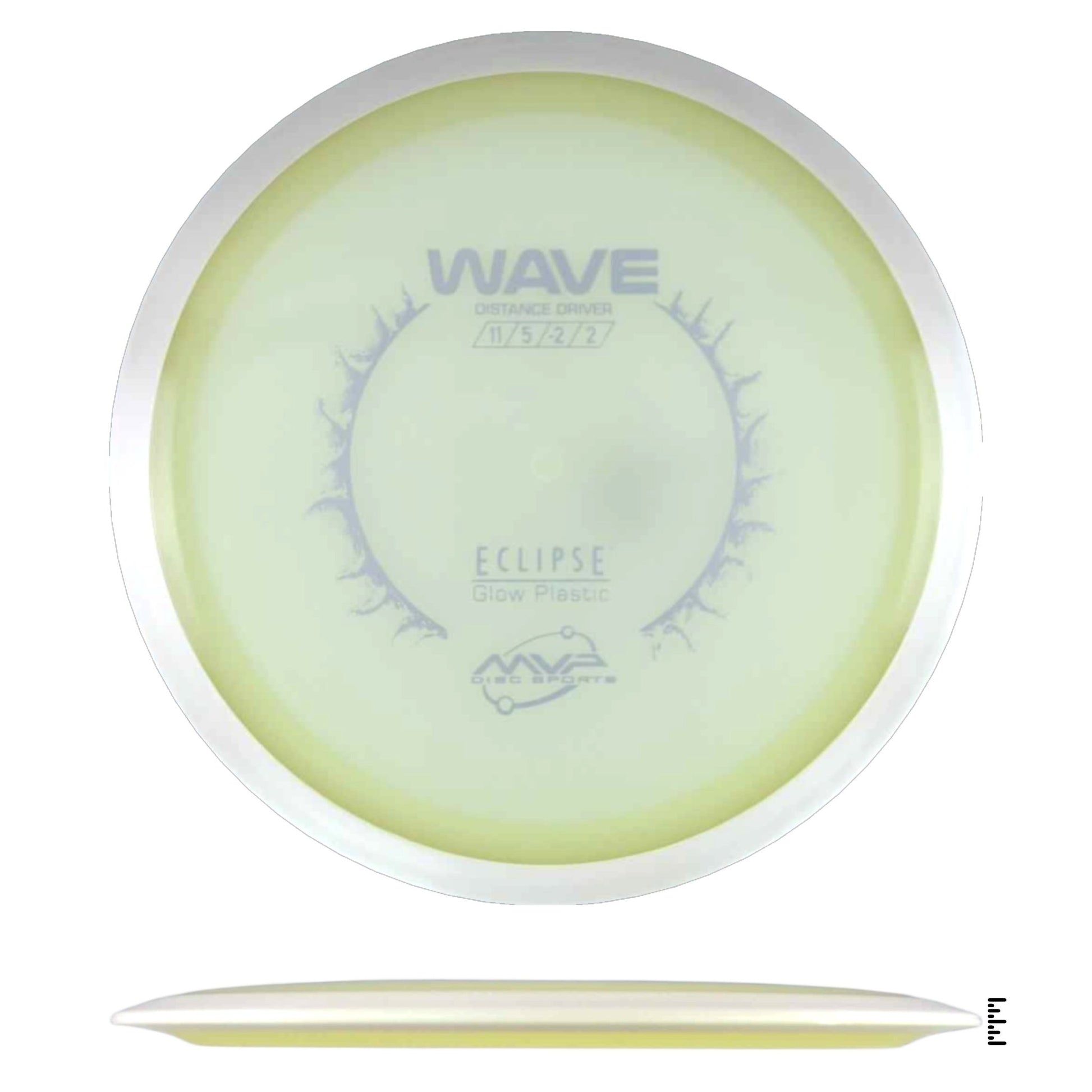MVP Disc Sports Eclipse Wave - Glow - Powergrip USA