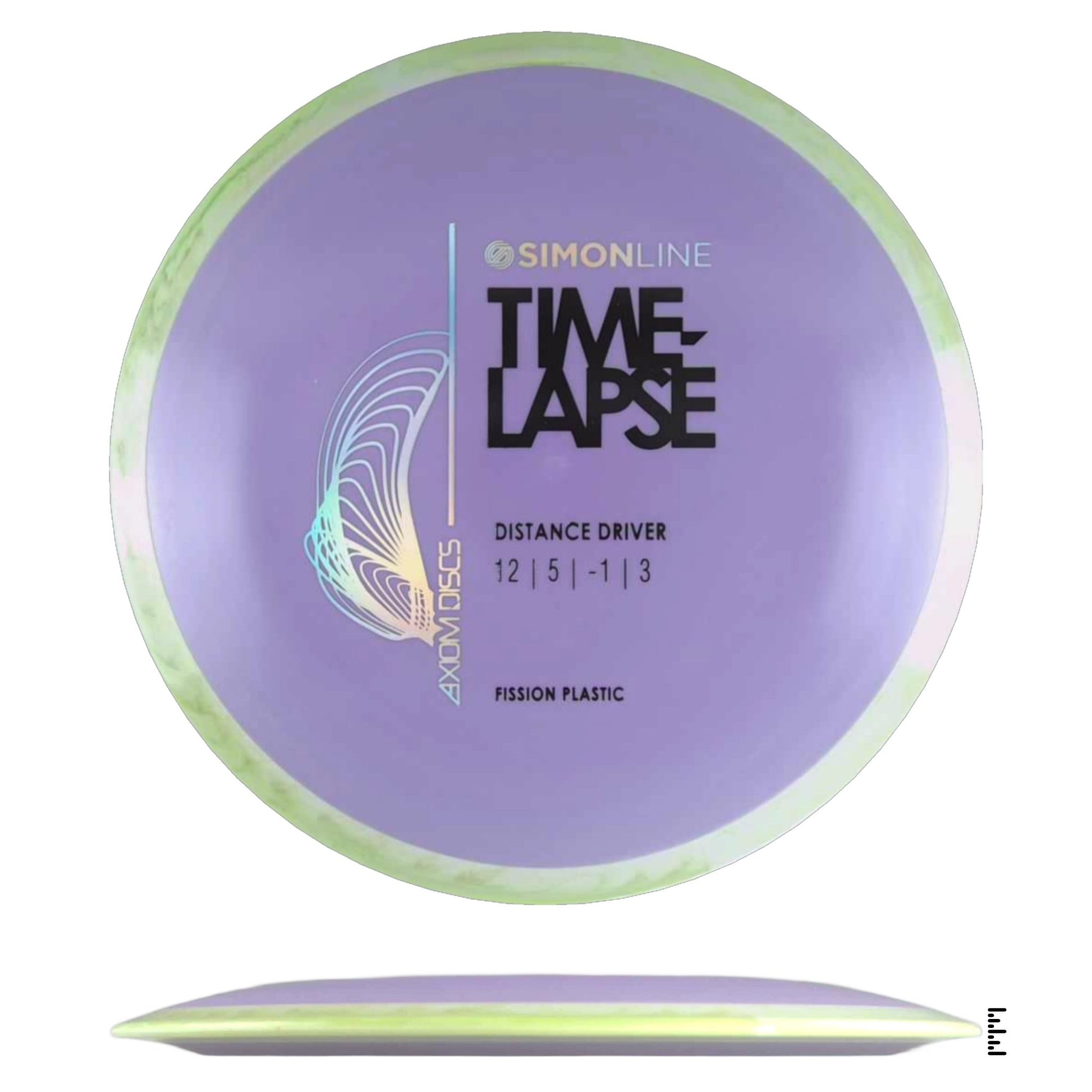 Fission Time - Lapse - Plum / Light Green - Powergrip USA