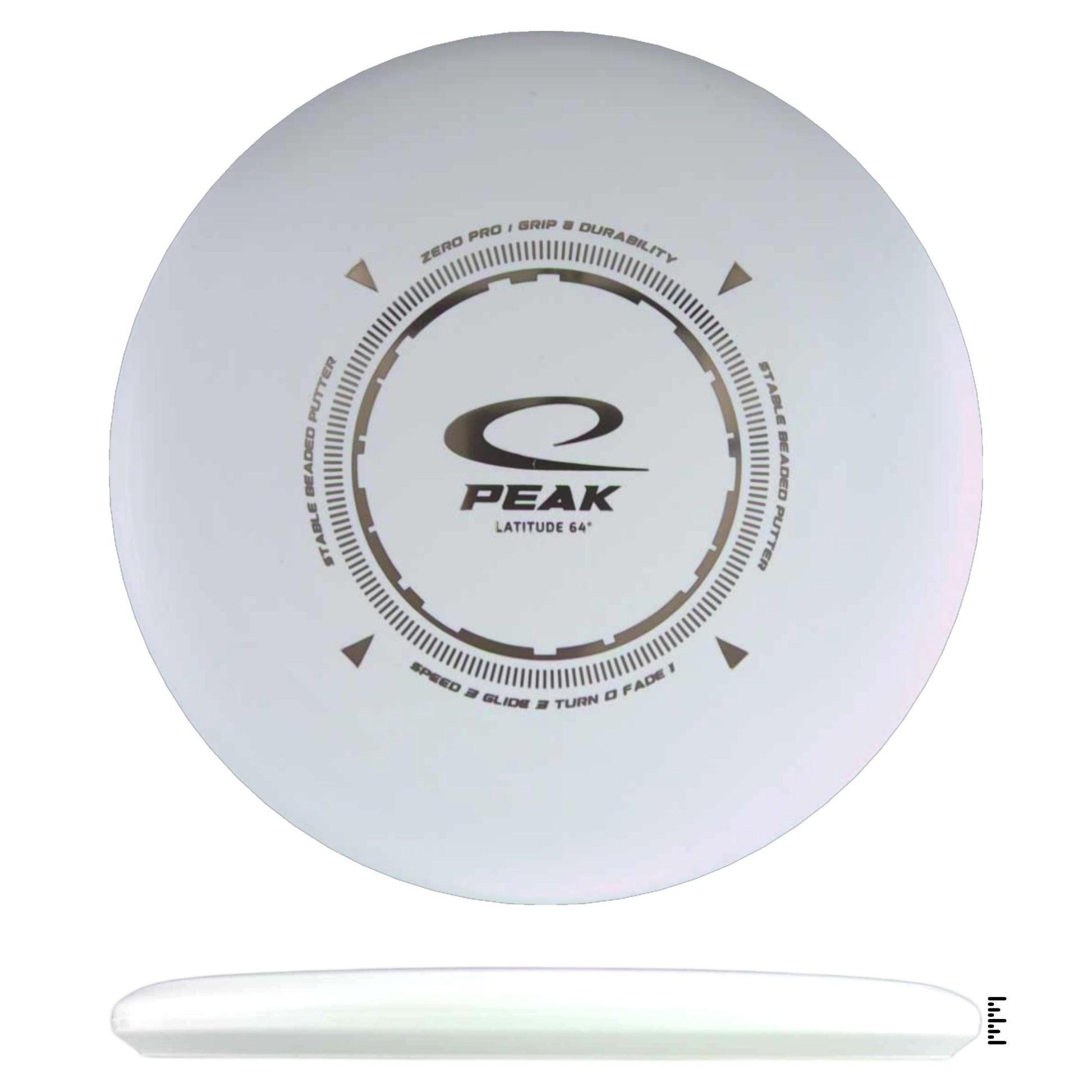 Latitude 64 Zero Pro Peak - White - Powergrip USA