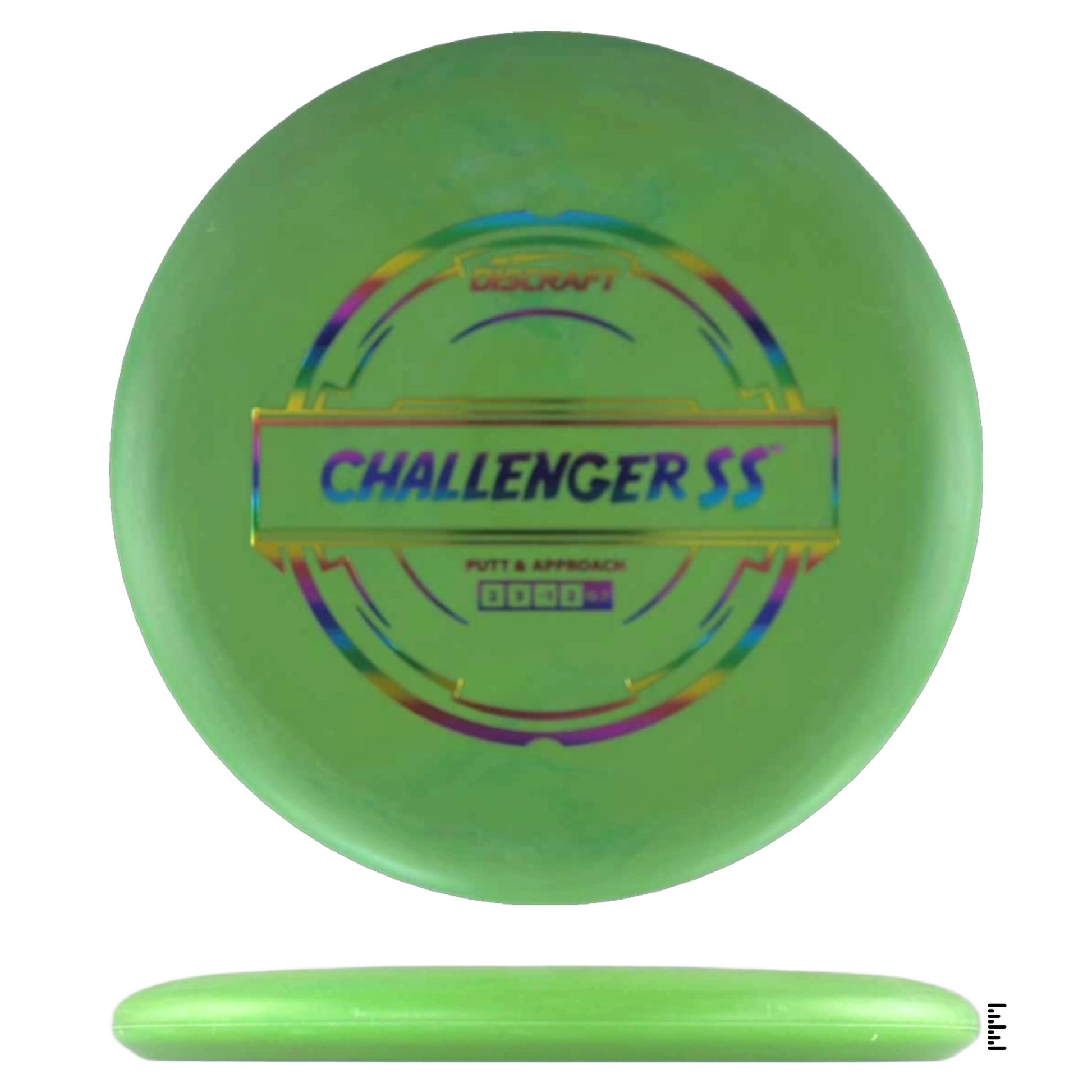 Discraft D Line Challenger SS - Light Green - Powergrip USA