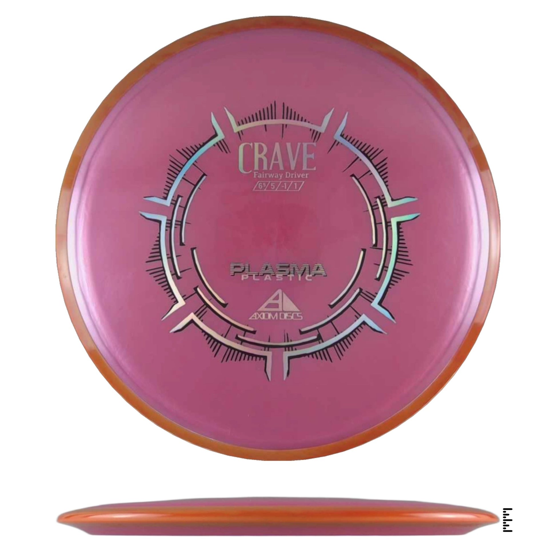 Axiom Discs Plasma Crave - Pink / Orange - Powergrip USA