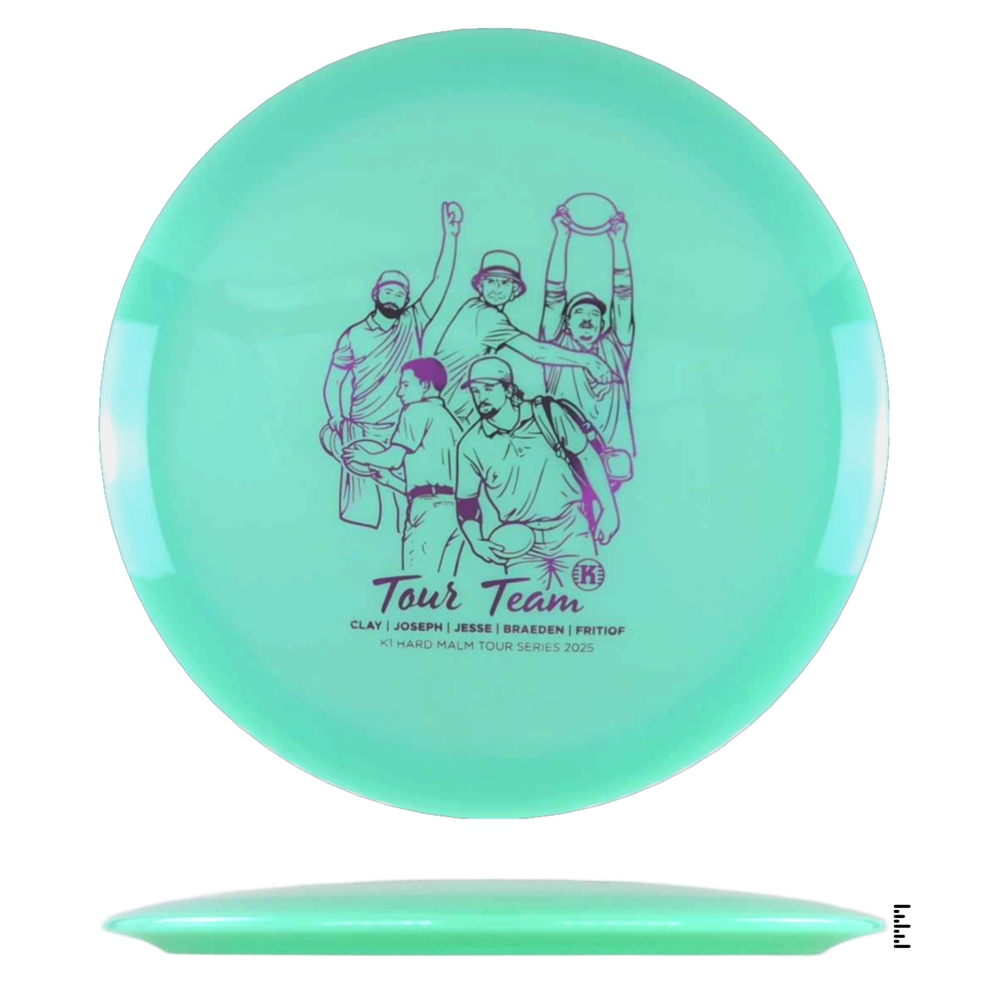 K1 Hard Malm 2025 Team Tour Series - Mint - Powergrip USA