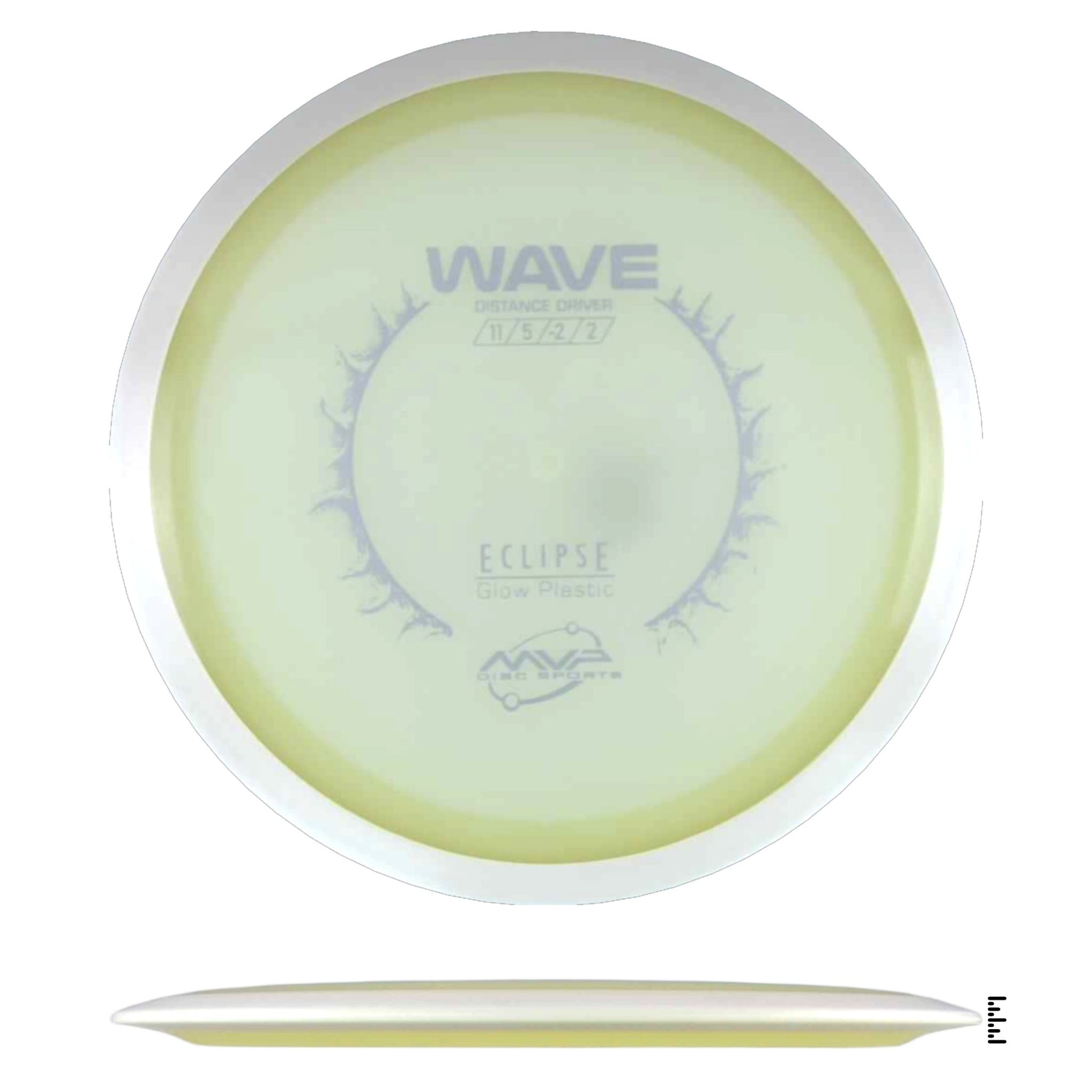MVP Disc Sports Eclipse Wave - Glow - Powergrip USA