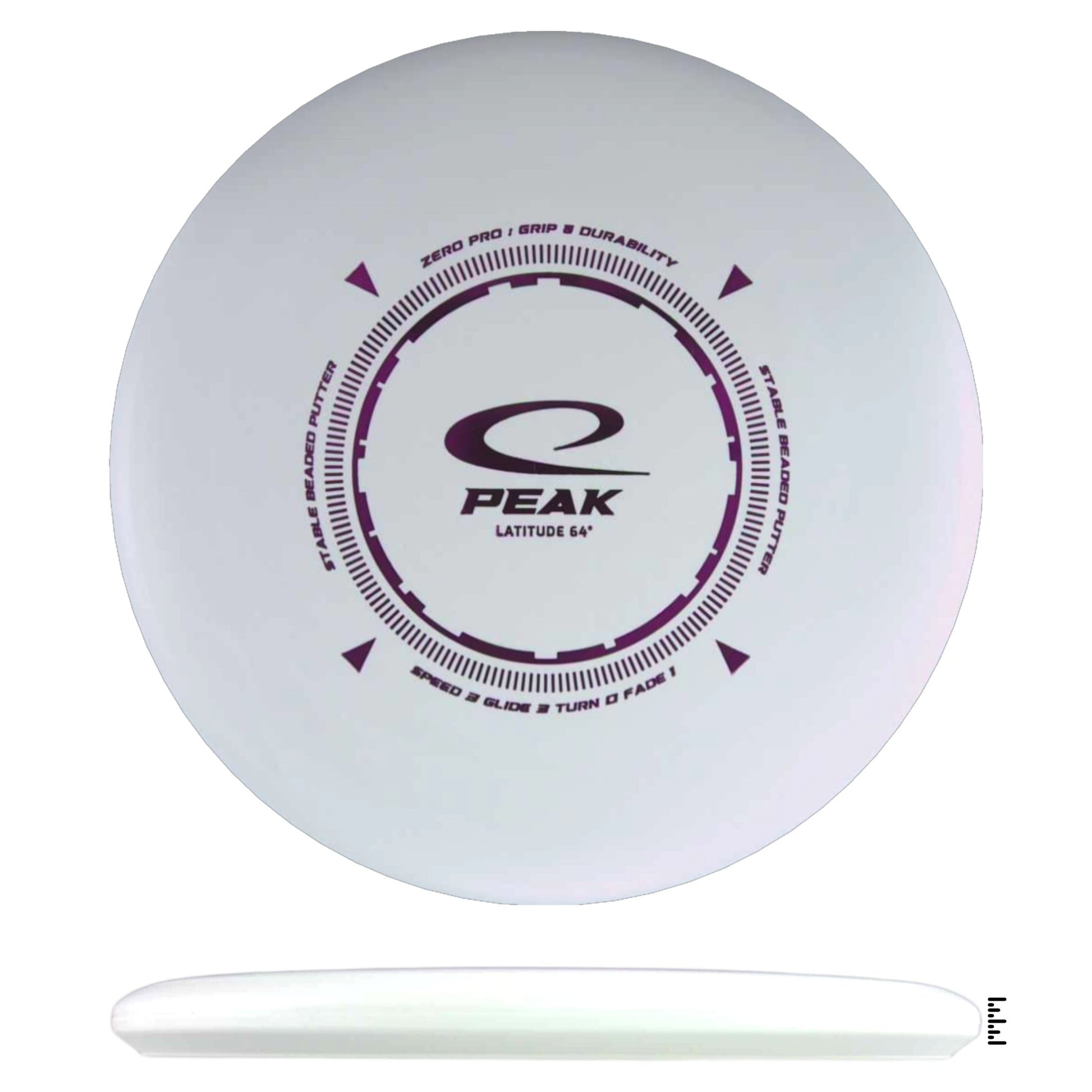 Latitude 64 Zero Pro Peak - White - Powergrip USA