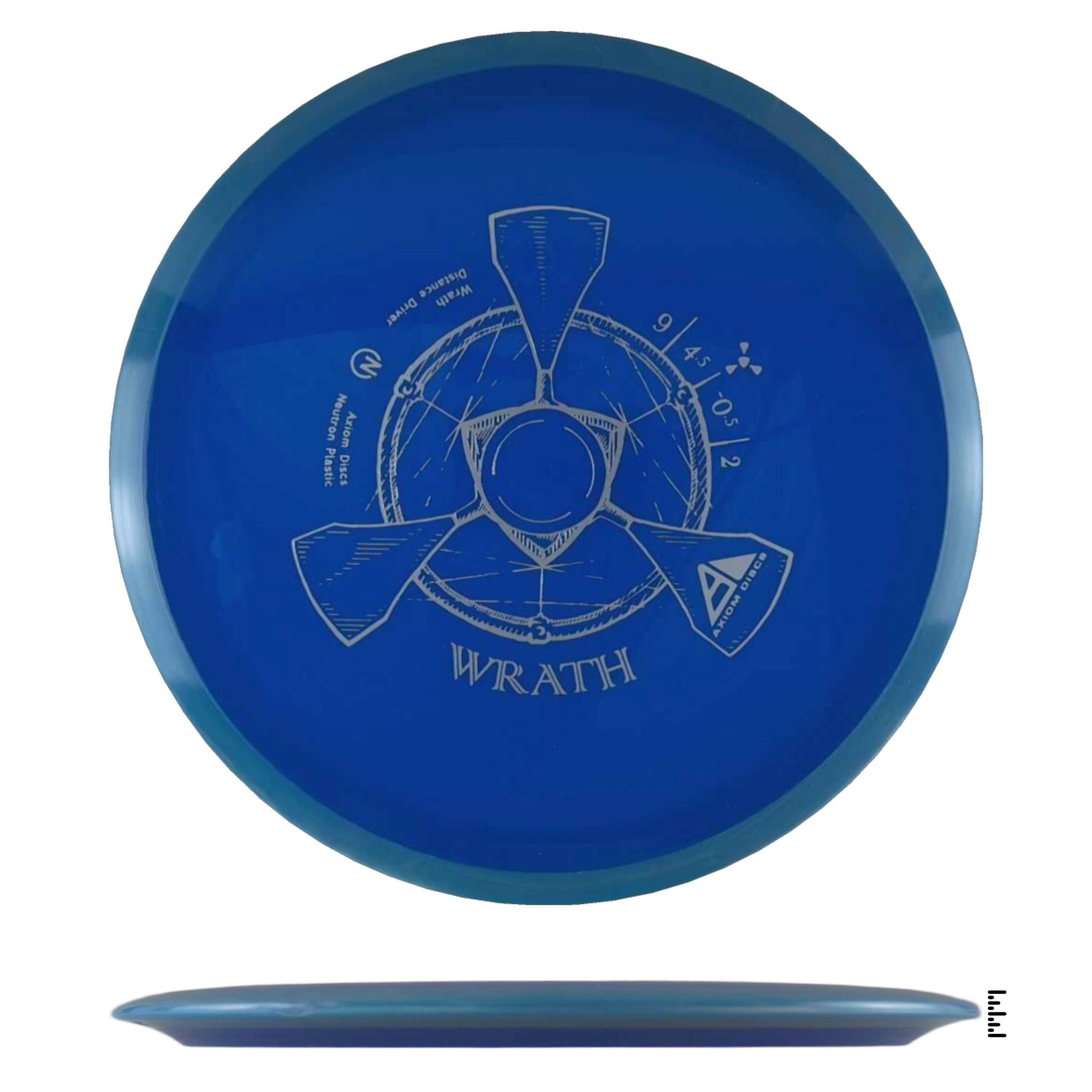 Axiom Discs Neutron Wrath - Blue / Cyan - Powergrip USA