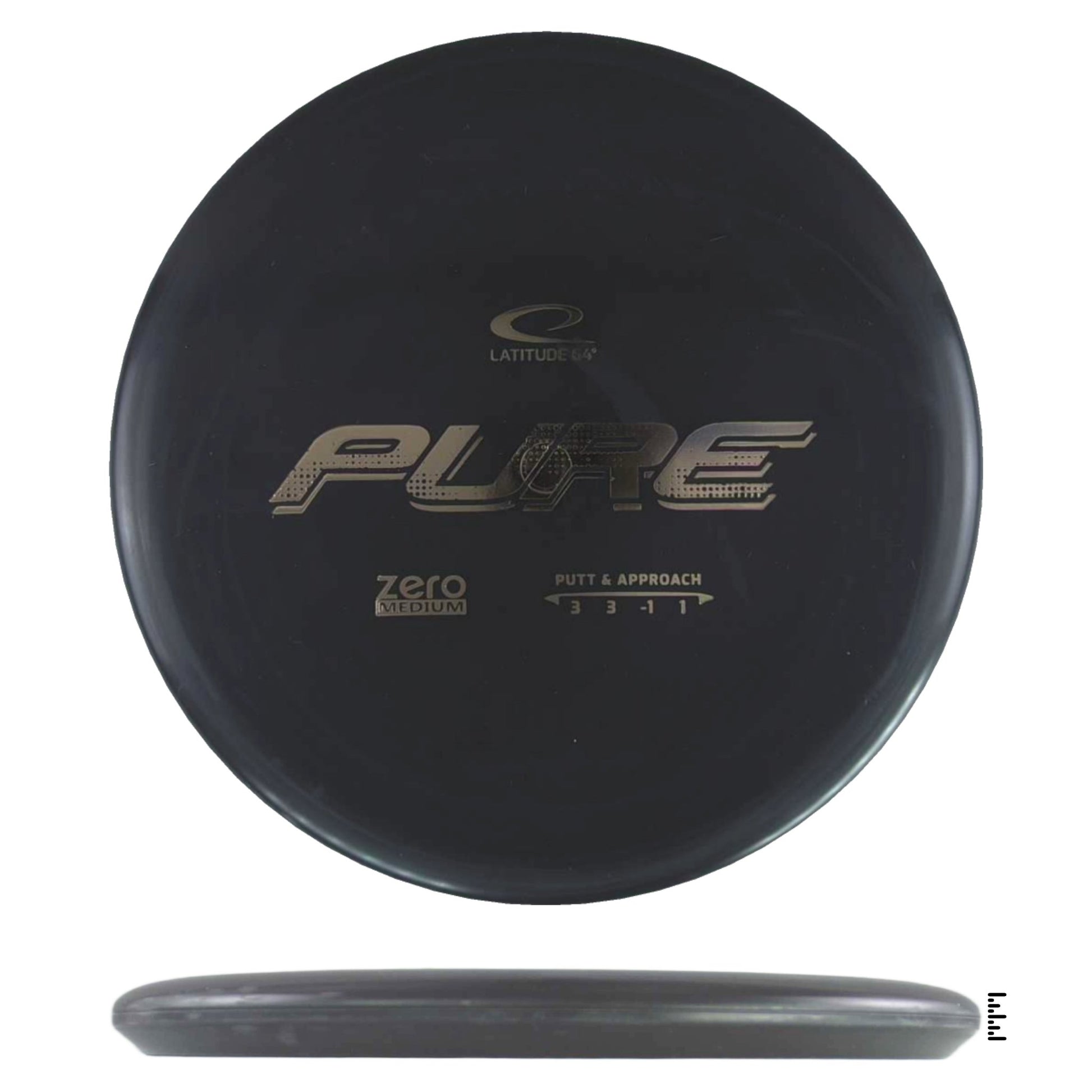 Latitude 64 Zero Medium Pure - Black - Powergrip USA