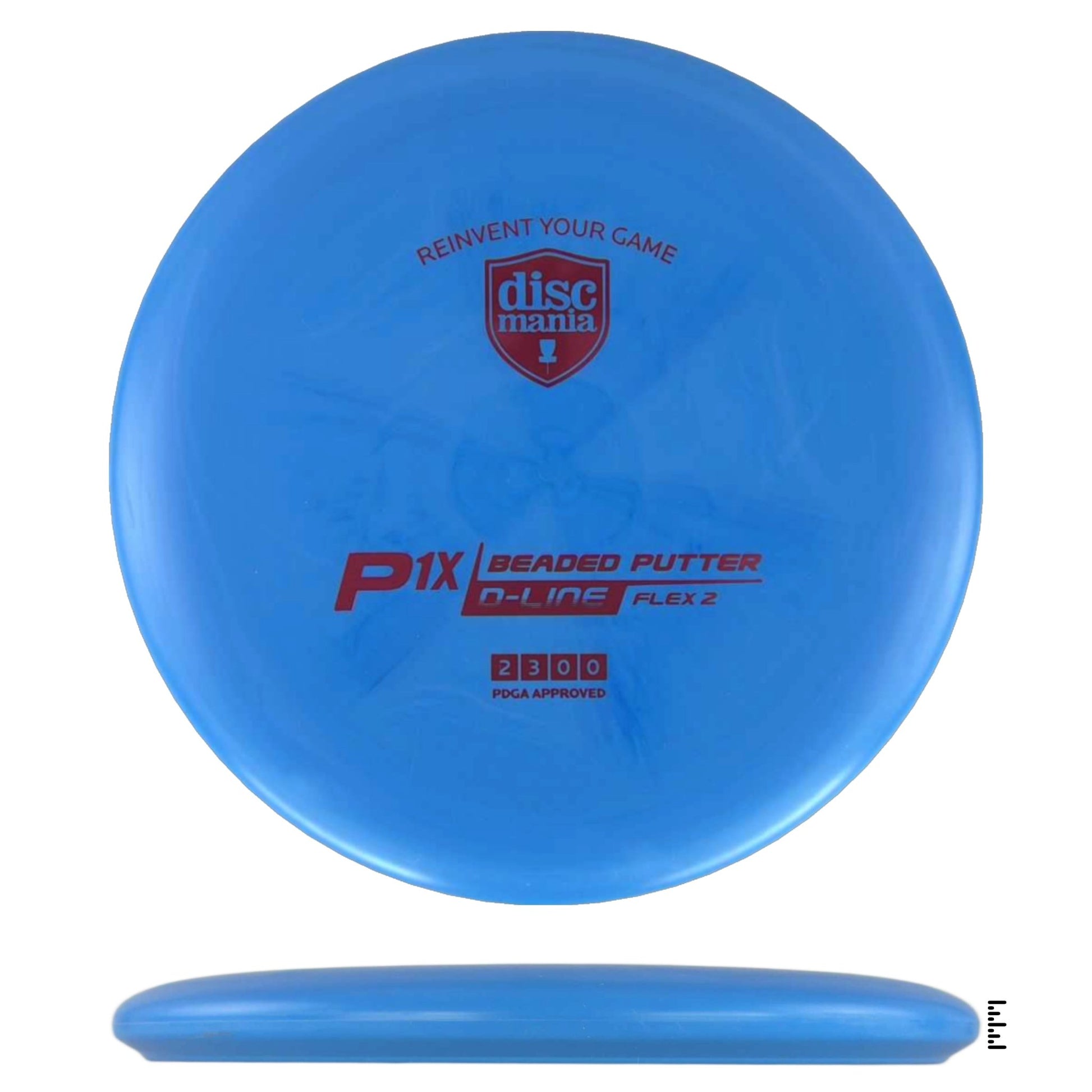 Discmania D - Line Flex 2 P1x - Blue - Powergrip USA